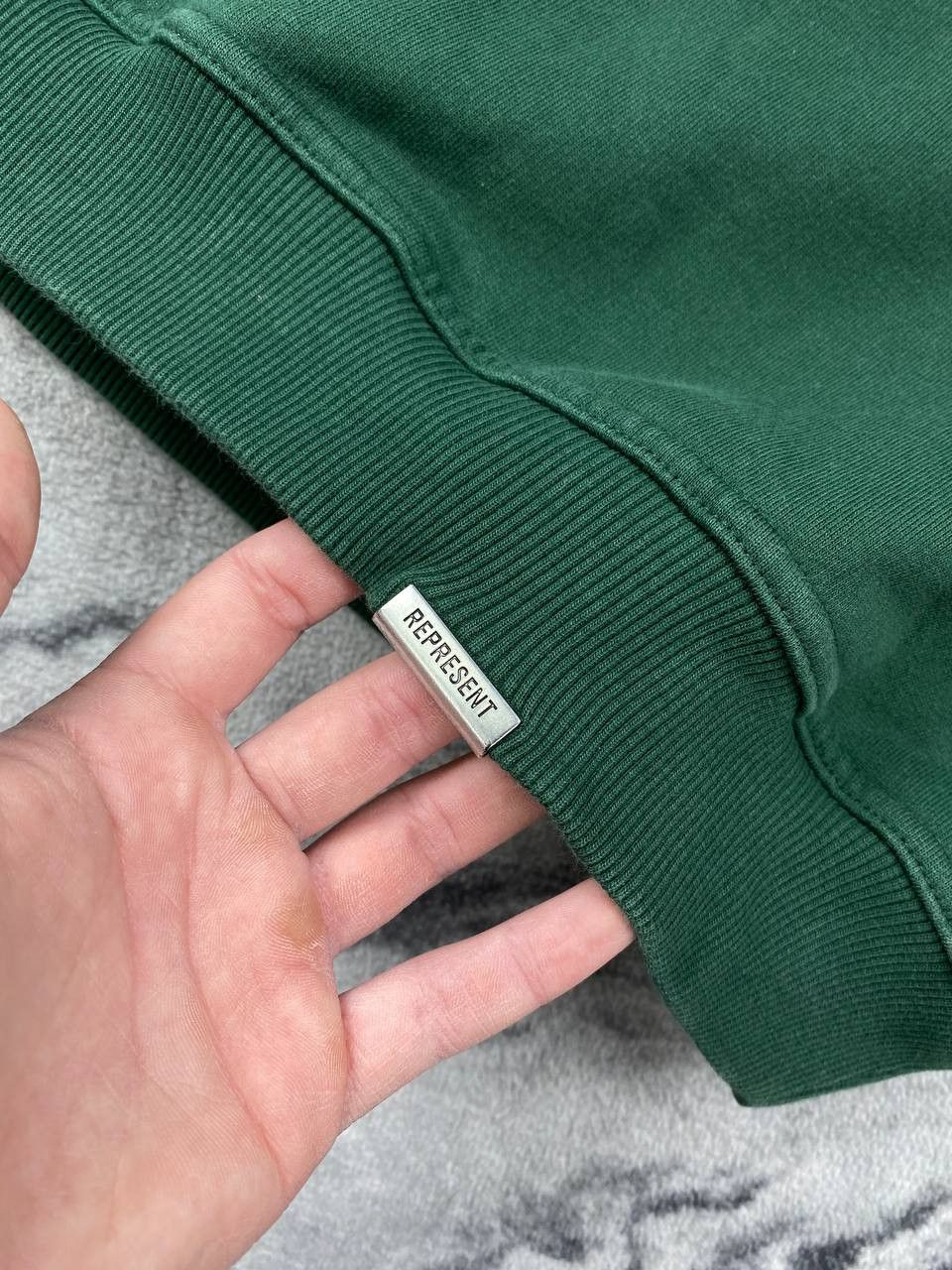 Represent Clo. Represent Owners Club Sweatshirt Big Logo Men Size L Green Size US L / EU 52-54 / 3 - 8 Thumbnail