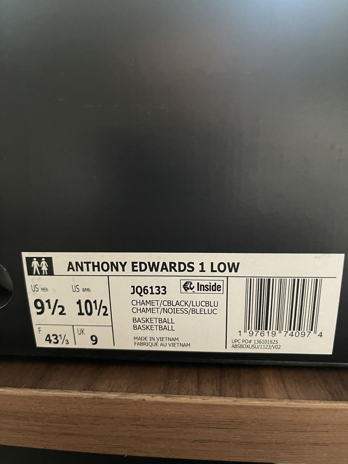 Adidas Adidas Anthony Edwards 1 low Champagne Size US 9.5 / EU 42-43 - 8 Thumbnail