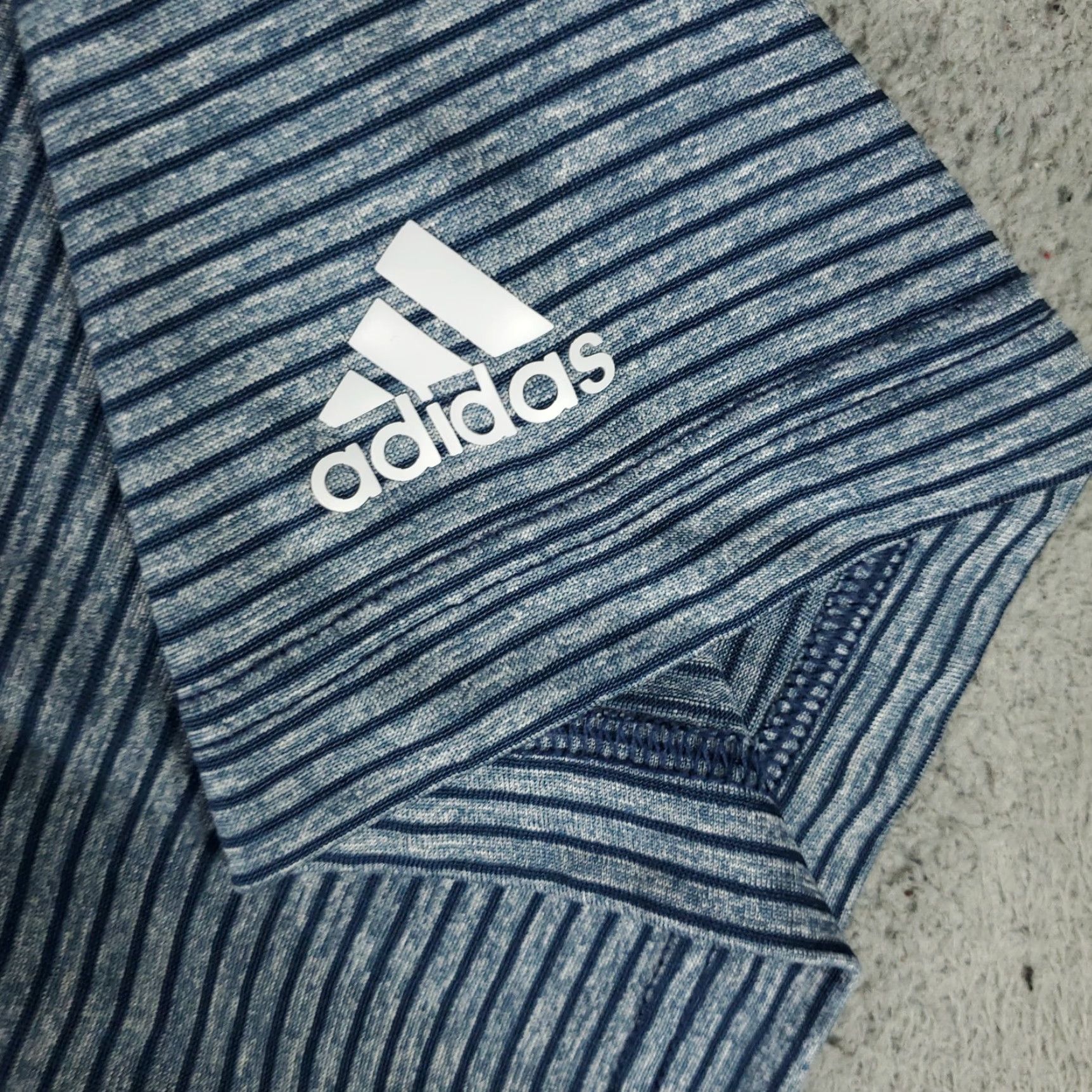 Adidas Adidas Polo Shirt Mens XL Blue Striped Casual Golf Short Sleeve Polo Shirt Adidas (Vintage: No) Mens XL Blue Striped Polo Shirt Size US XL / EU 56 / 4 - 3 Thumbnail