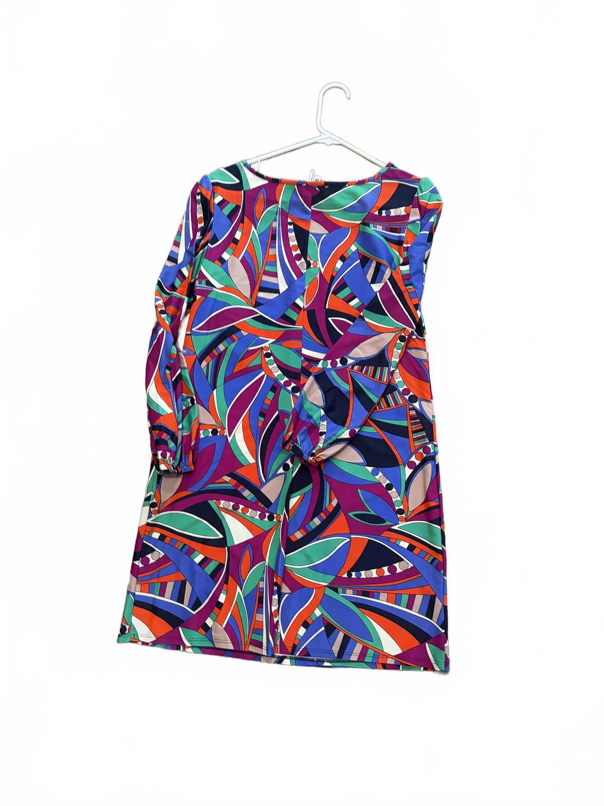 Other Jude Connally Medium Multicolor Long Sleeve Dress Size M / US 6-8 / IT 42-44 - 4 Thumbnail