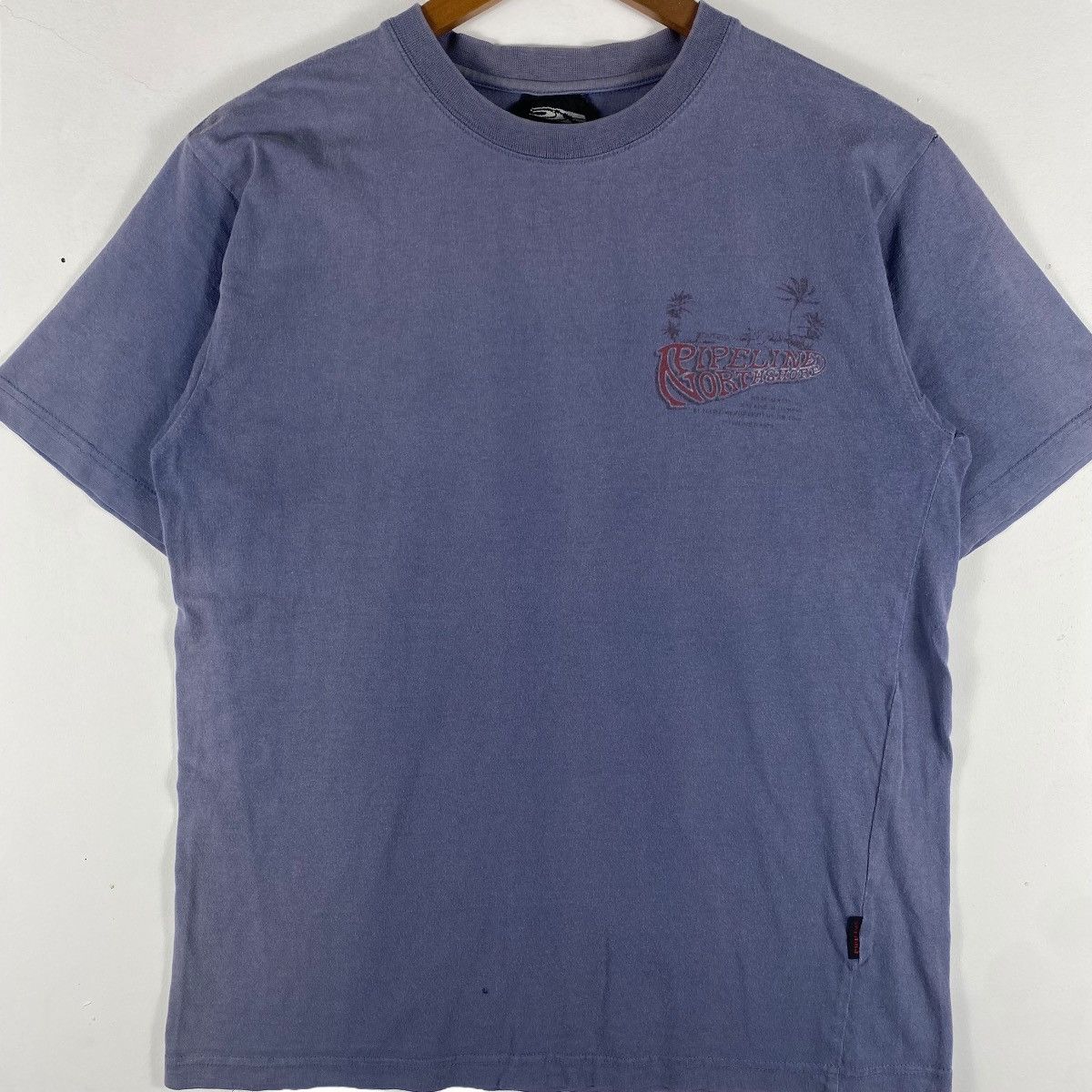 Other Vintage 90's PIPELINE USA Surfing Apparel Sunfaded Tee Shirt Size US M / EU 48-50 / 2 - 4 Thumbnail