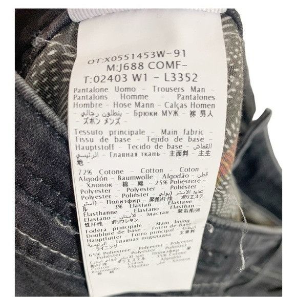Jacob Cohen Jacob Cohen Style 668 Slim Fit Jeans Size 31 Size US 31 - 9 Thumbnail