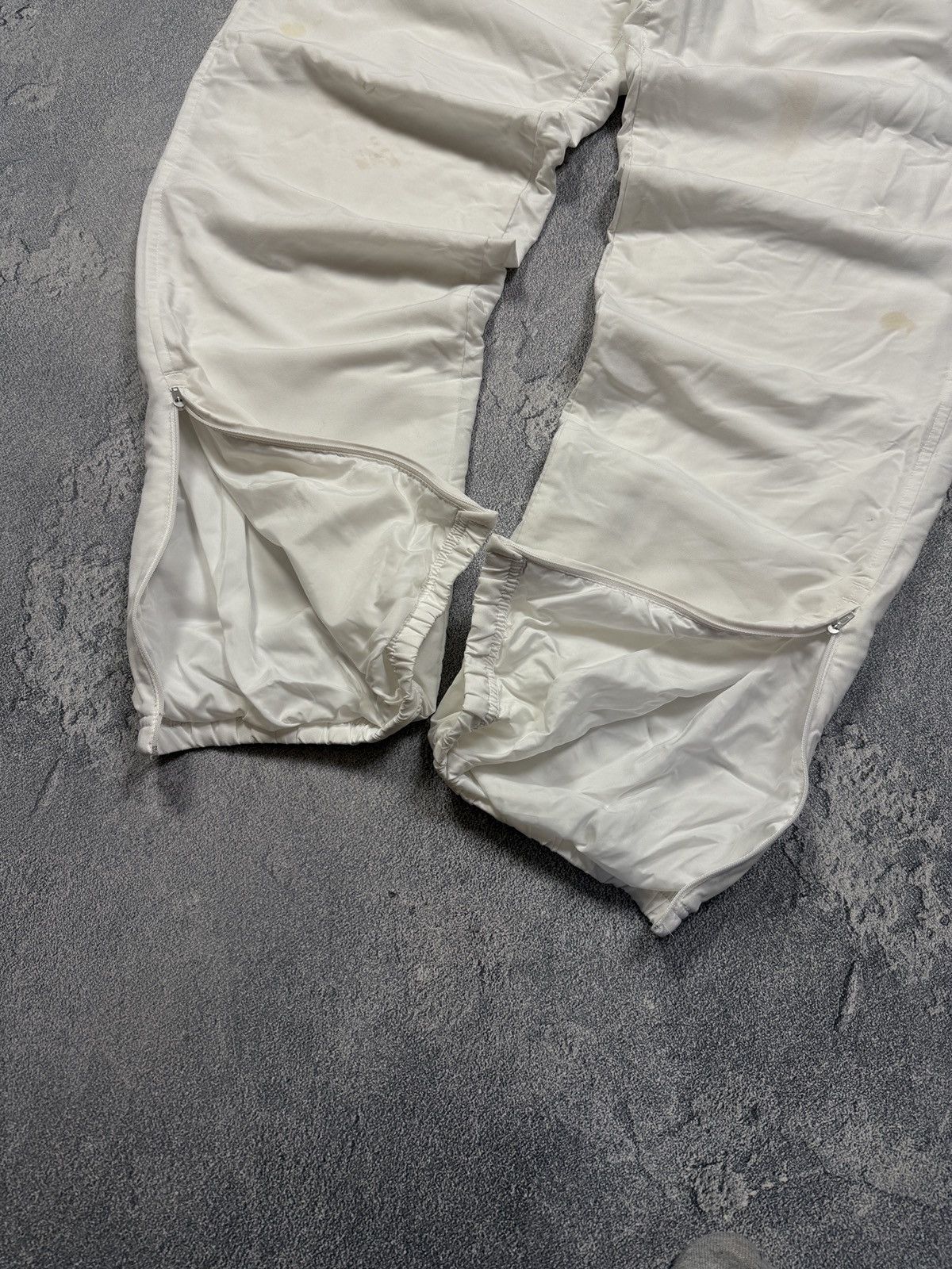 Nike Nike vintage white track pants small swoosh 2000s Size US 36 / EU 52 - 6 Thumbnail