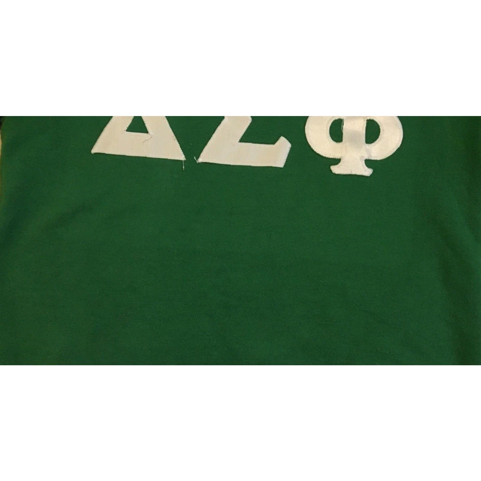 Russell Athletic VINTAGE Russell Athletic Delta Sigma Phi Frat Hoodie S Green 80s 90s Grunge Distressed Pullover Reverse Weave Men Size US S / EU 44-46 / 1 - 7 Thumbnail