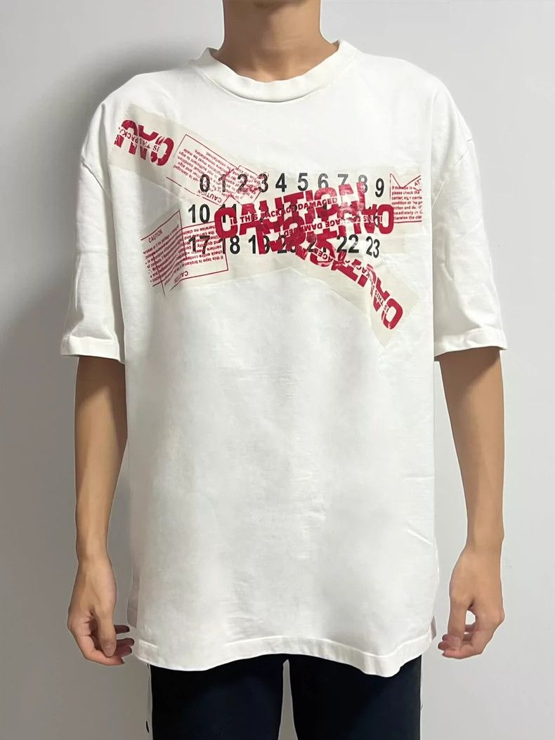 Maison Margiela Maison Margiela 2023 spring and summer new tape red seal di Size US M / EU 48-50 / 2 - 6 Thumbnail