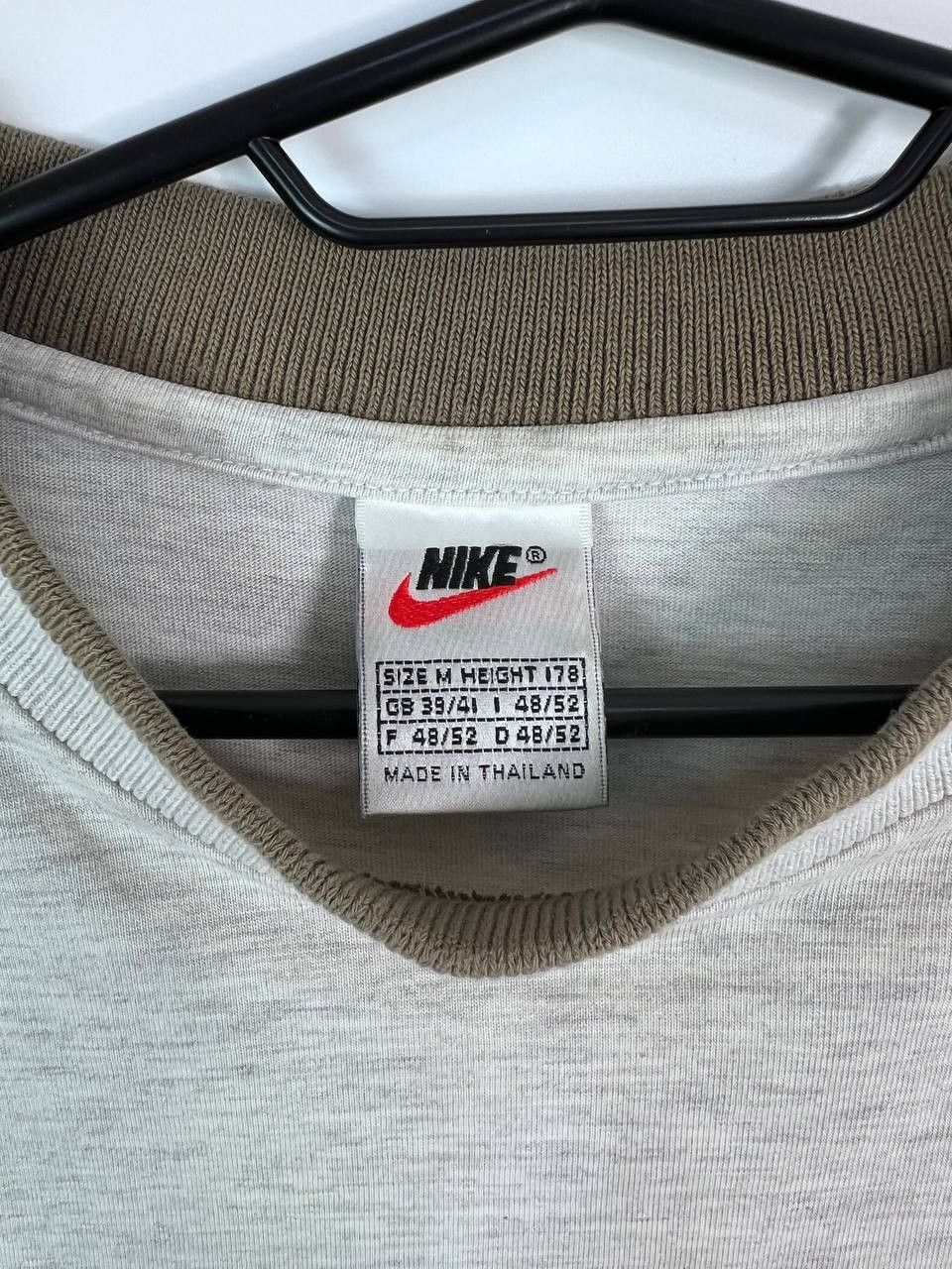 Nike Nike Vintage Pocket T-Shirt Grey Swoosh Size M Size US M / EU 48-50 / 2 - 3 Thumbnail