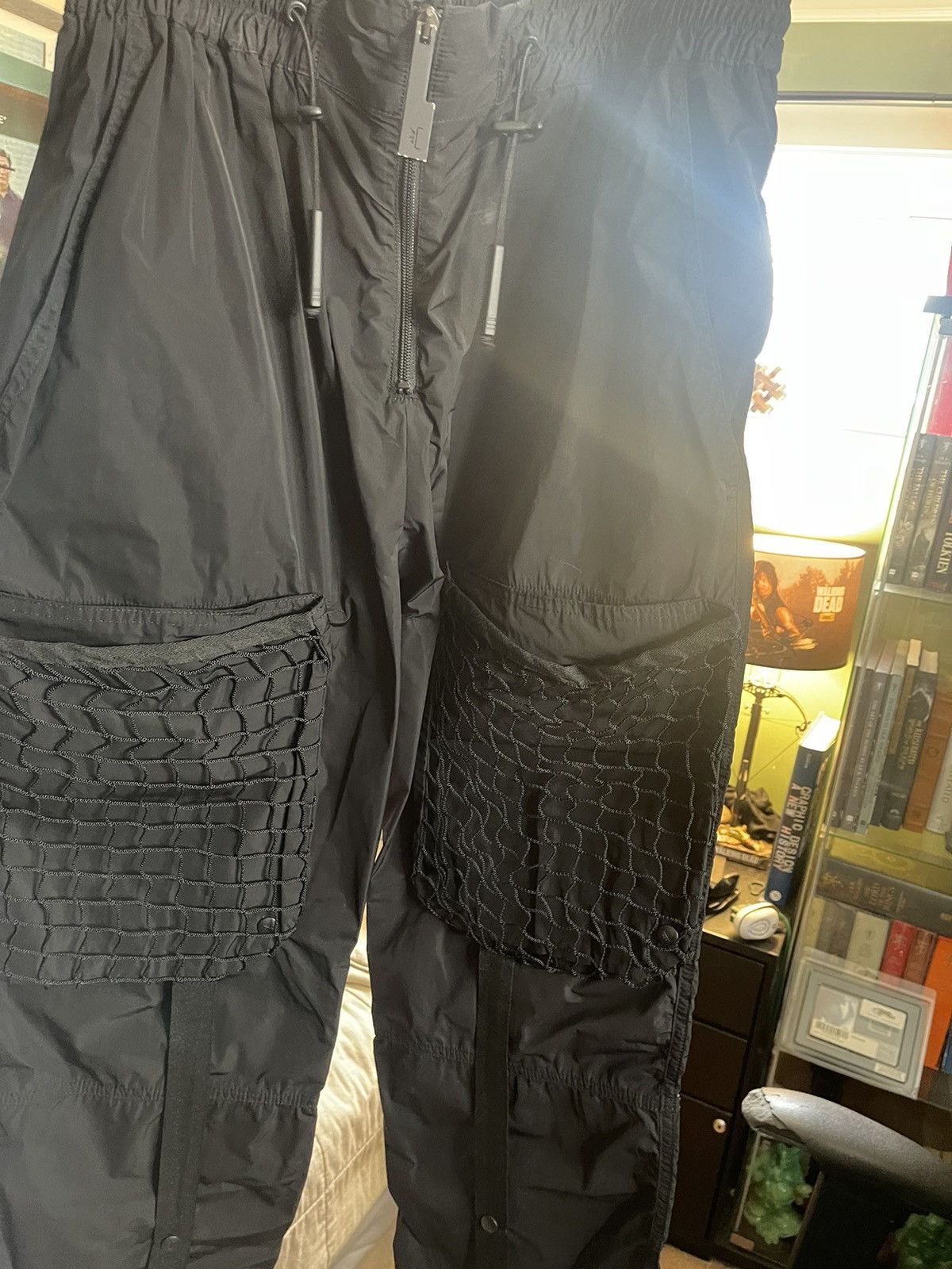 image of A Cold Wall Black Pants, Men's (Size 38)