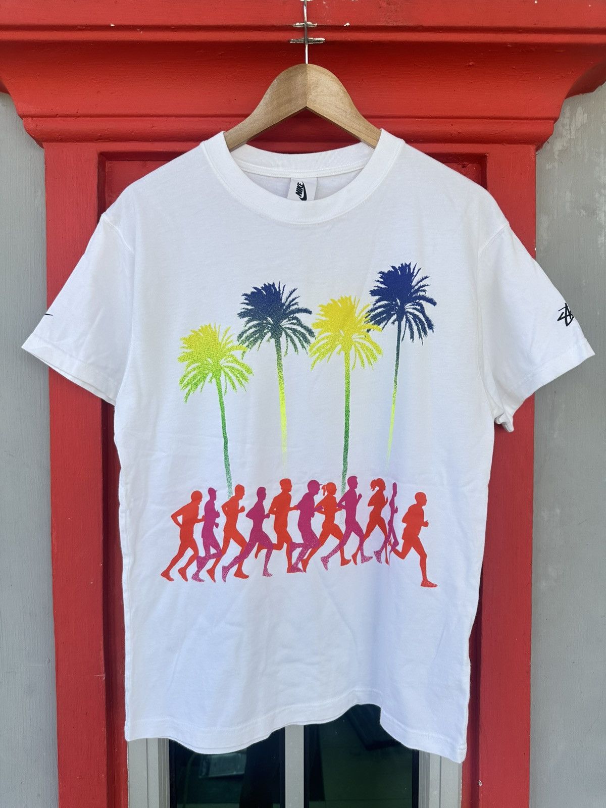 Nike × Stussy Nike X Stussy Douglas Firs To Palm Trees Tee Size US S / EU 44-46 / 1 - 1 Thumbnail