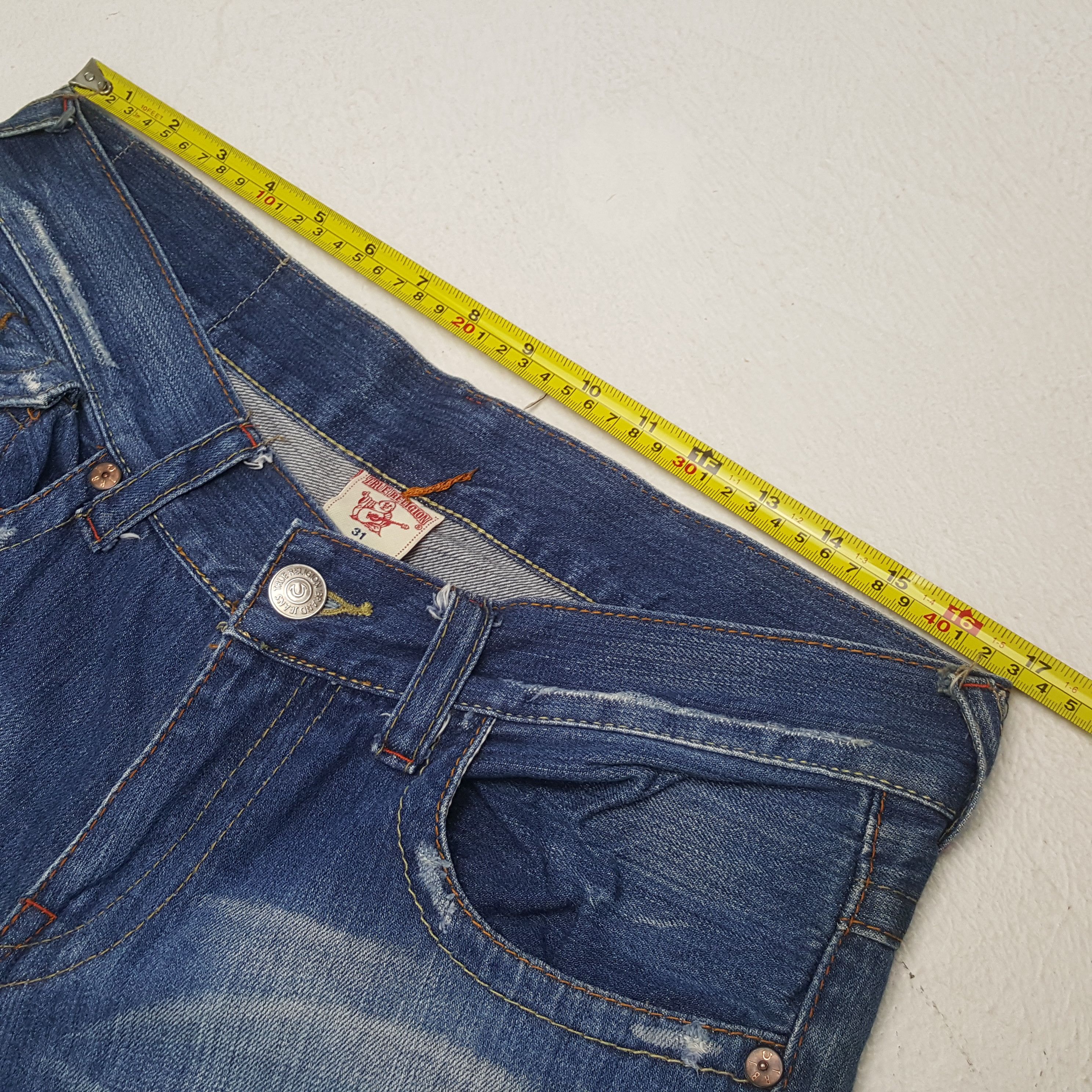True Religion True Religion Streetwear Style Jeans C297N18 Size US 34 / EU 50 - 7 Thumbnail