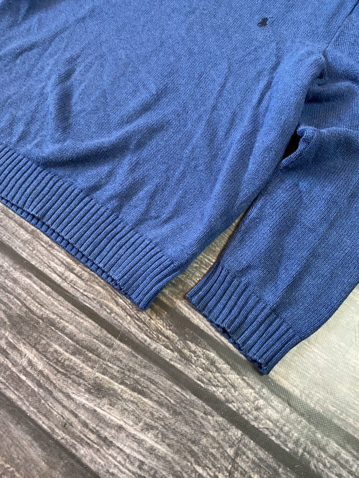 Polo Ralph Lauren Ralph Lauren Basic Vintage Blue Knited Sweater Size US M / EU 48-50 / 2 - 3 Thumbnail
