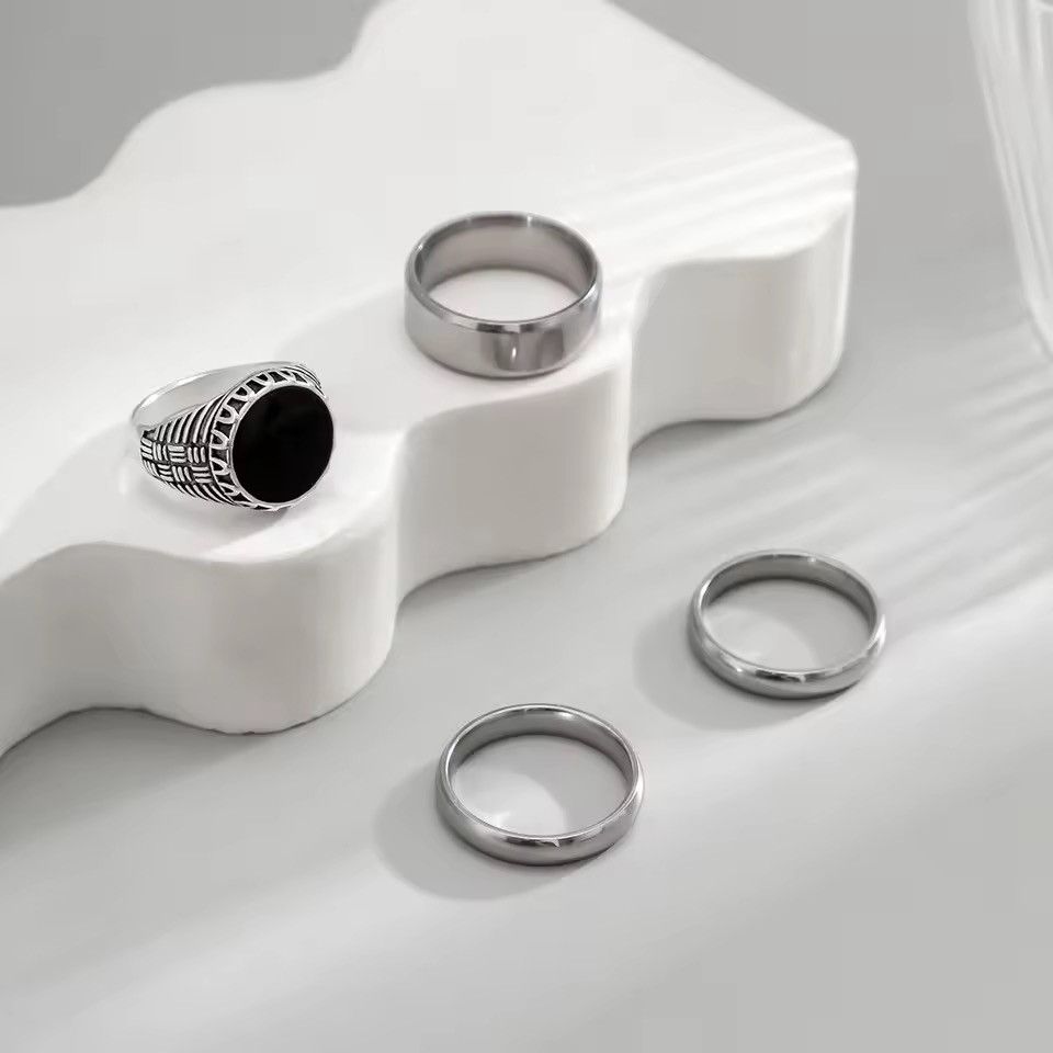 Jewelry 4 Rings Set Size ONE SIZE - 4 Thumbnail
