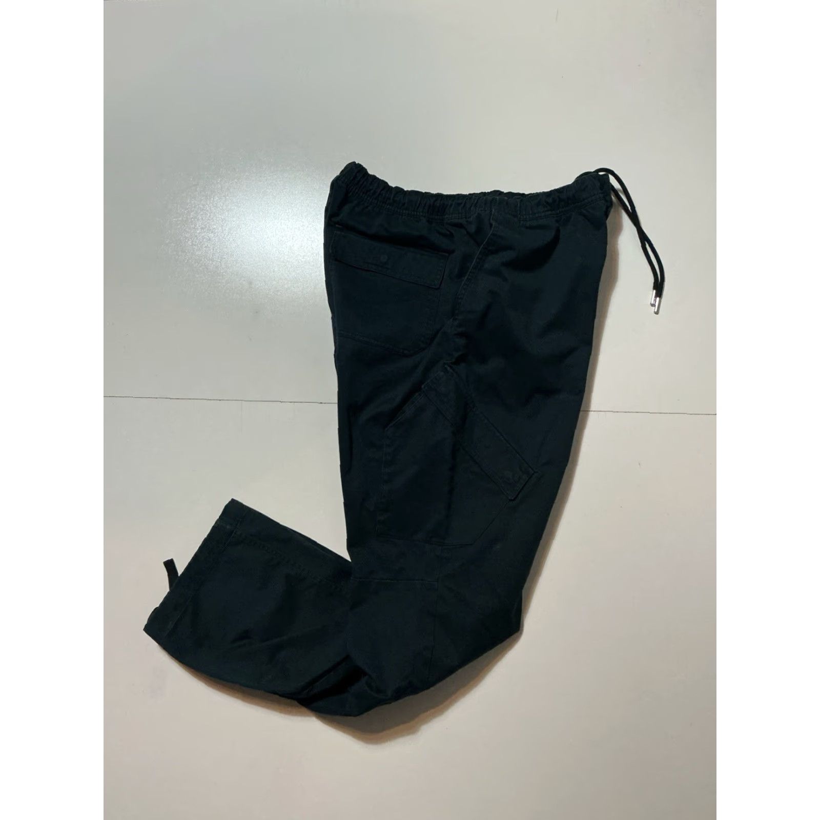Jordan Brand VINTAGE Air Jordan Nike Essential Chicago Black Cargo Utility Trouser Pants Mens L Size US 33 - 4 Thumbnail