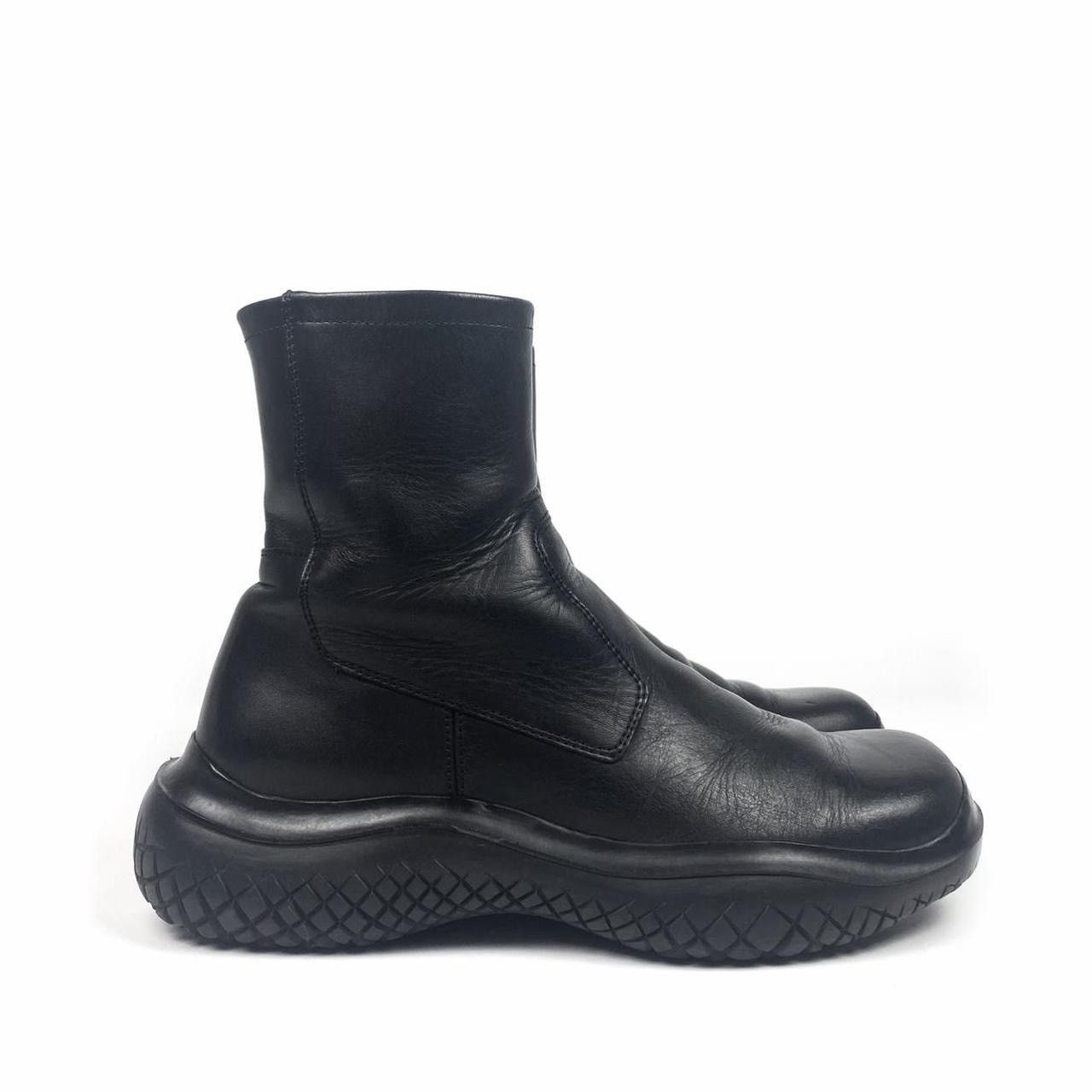 image of Prada Vibram Ankle Boots in Black, Women's (Size 7.5)