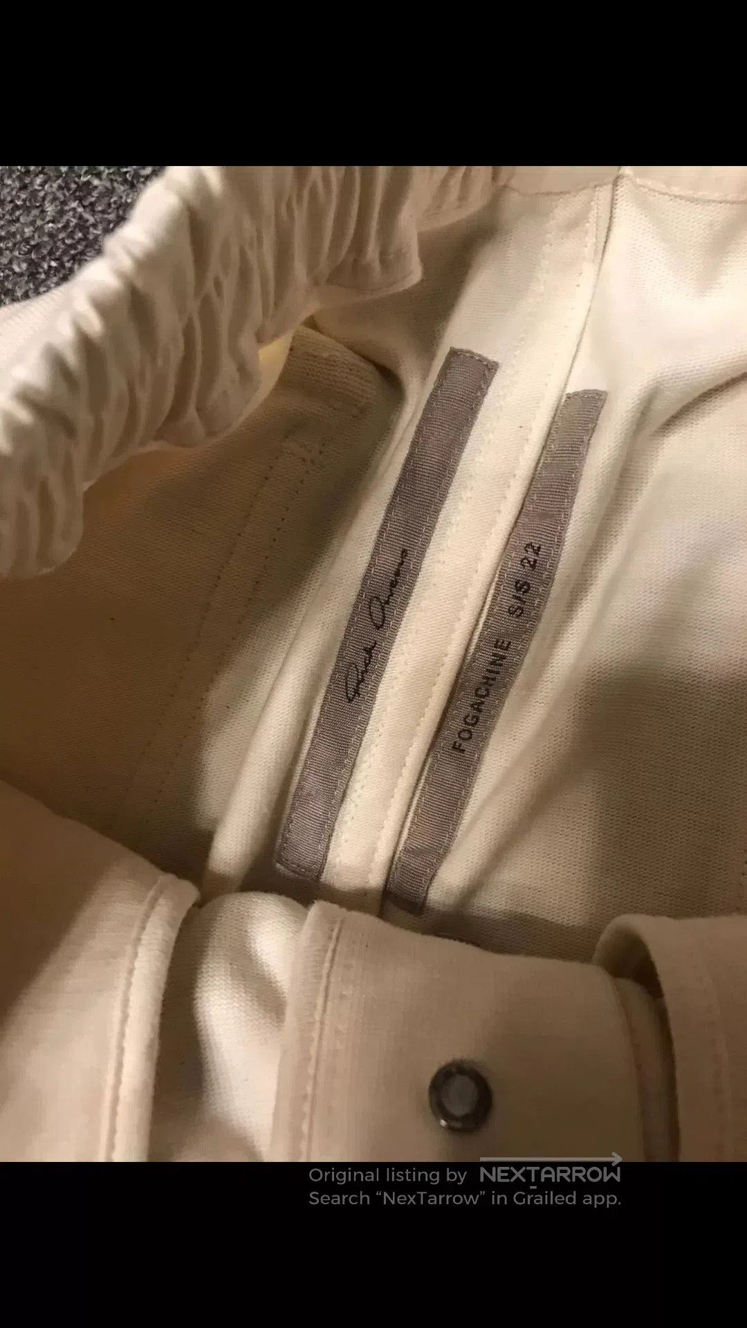 Rick Owens Rick Owens White Cargo Casual Pants. Size US 30 / EU 46 - 3 Thumbnail