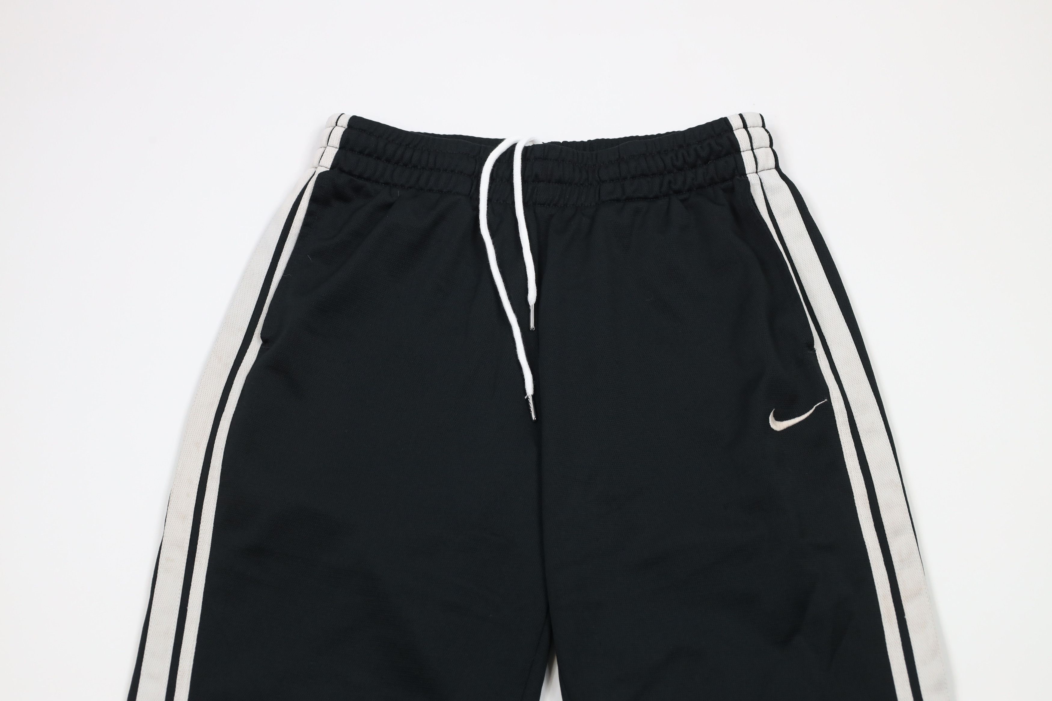 Nike × Vintage Vintage Y2K Nike Scott Mini Swoosh Striped Wide Leg Pants Size US 34 / EU 50 - 2 Thumbnail