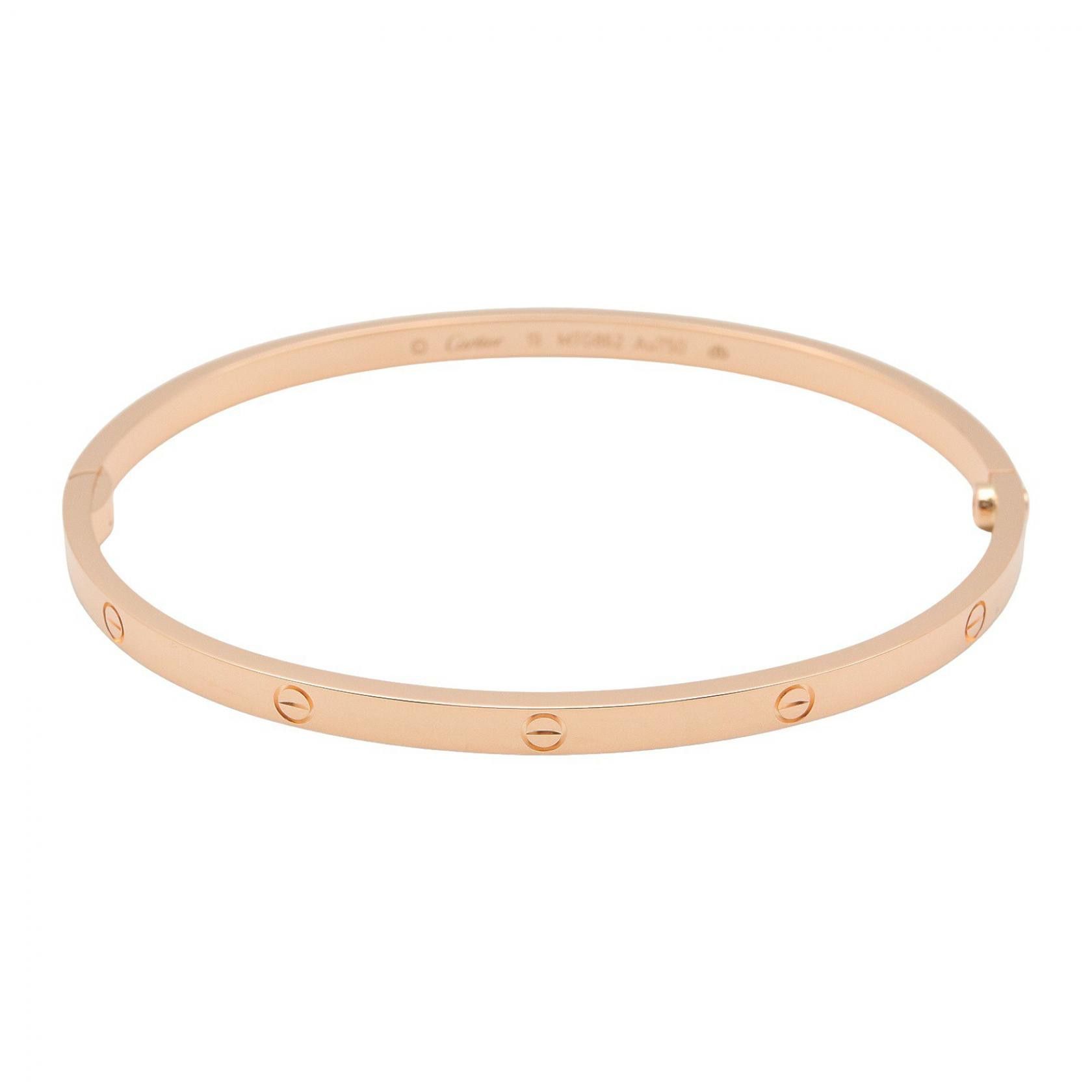 Cartier Cartier Cartier Love Bracelet Au750 Bracelet Size 19 Precious Metal Bangle DUTY FREE for USA Size ONE SIZE - 1 Thumbnail