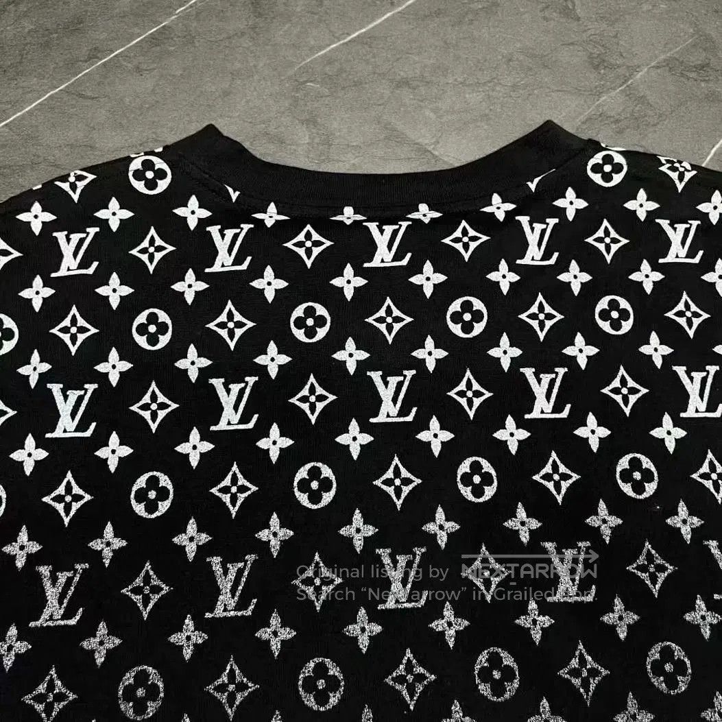 Louis Vuitton louis vuitton gradient logo short sleeve shirt. Size US XXL / EU 58 / 5 - 2 Thumbnail