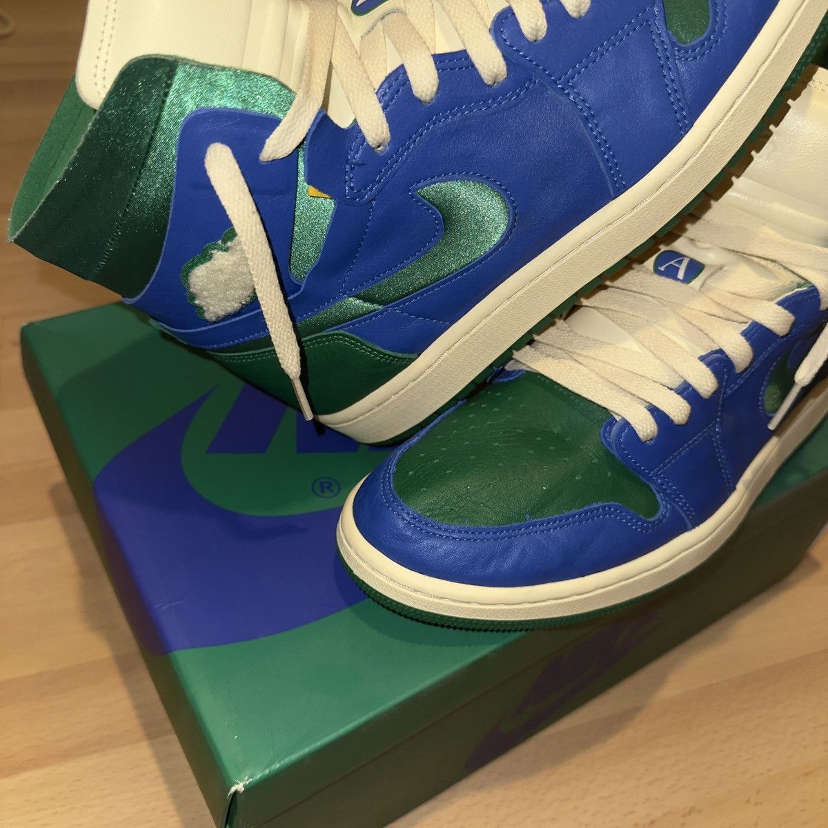 Nike Nike Air Jordan 1 Zoom CMFT SP Aleali May “Califia” Size US 11.5 / EU 44-45 - 6 Thumbnail