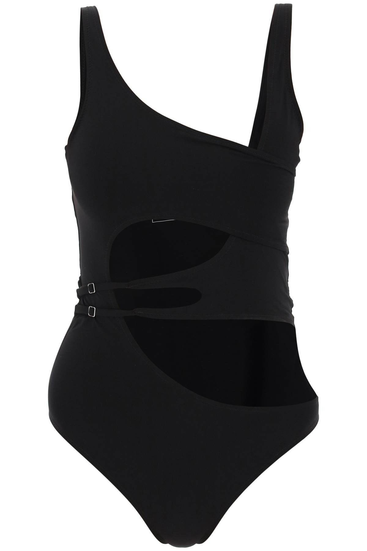 image of Off White Off-White Meteor One-Piece Swimwear in Black No Color, Women's (Size Medium)