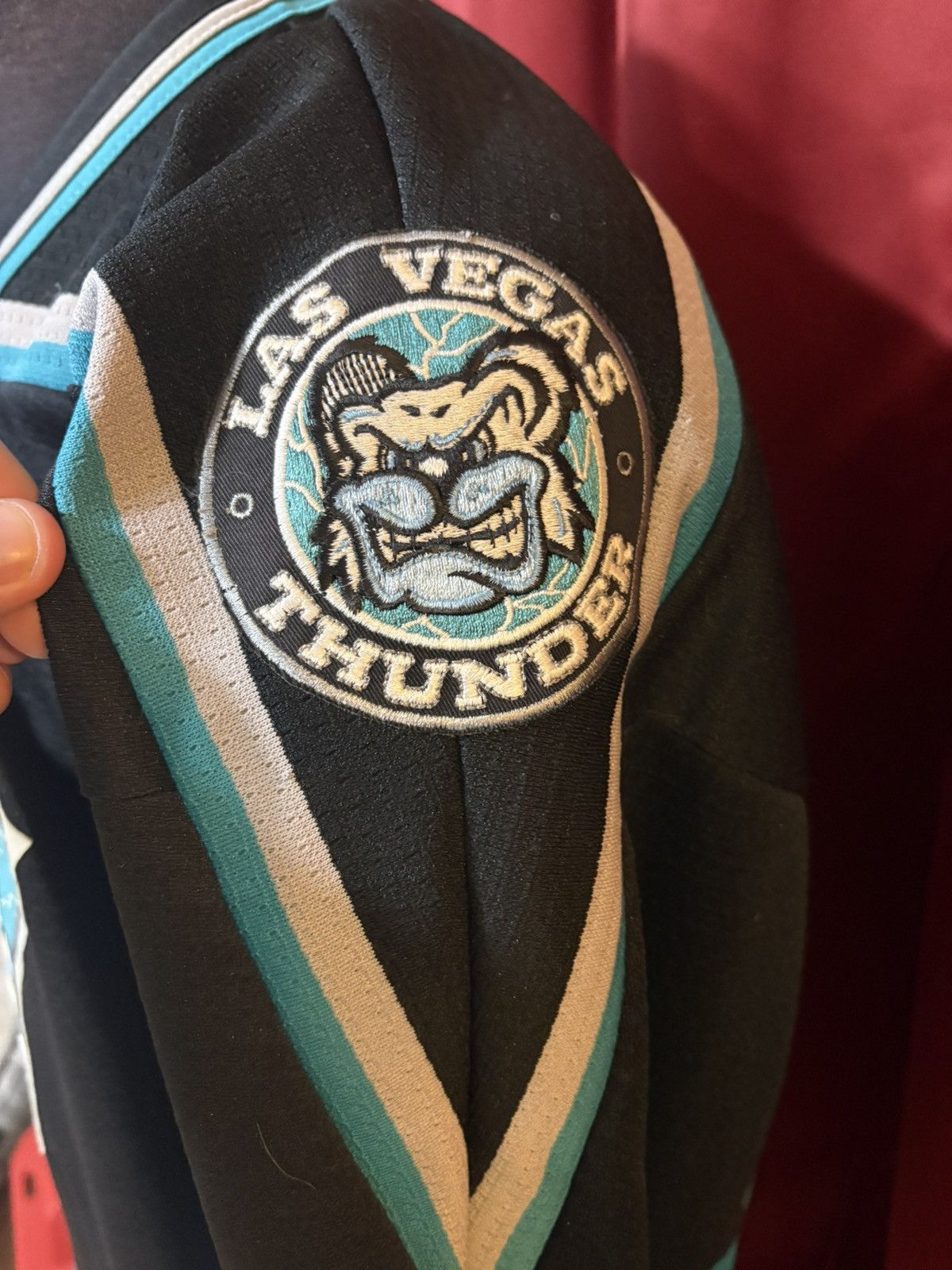 Vintage Vintage Las Vegas Thunder Jersey 90’s IHL Hockey Grail Size US XL / EU 56 / 4 - 5 Thumbnail