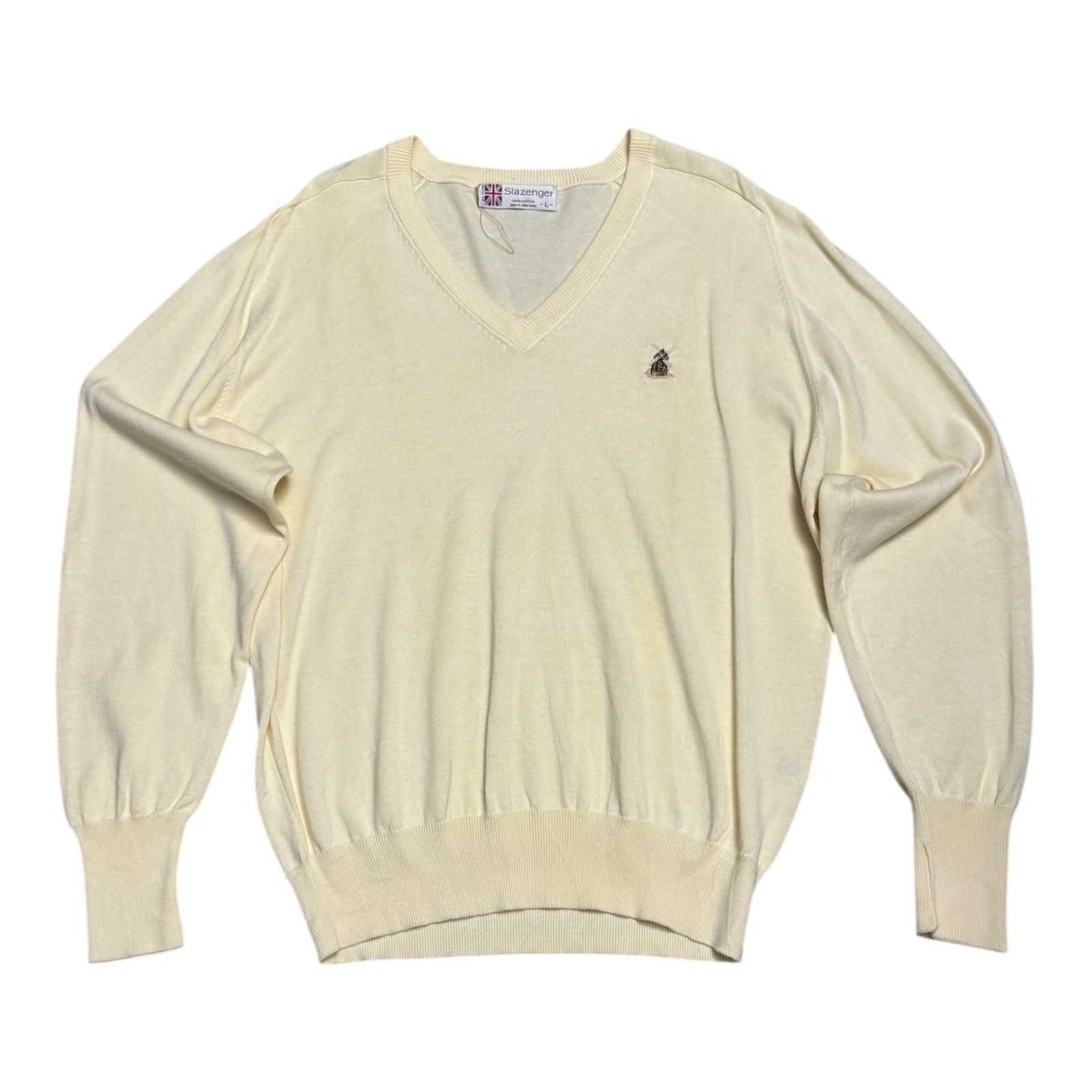 Other SLAZENGER Vintage 90s Casual Knit Preppy Sweater Large Size US L / EU 52-54 / 3 - 1 Thumbnail