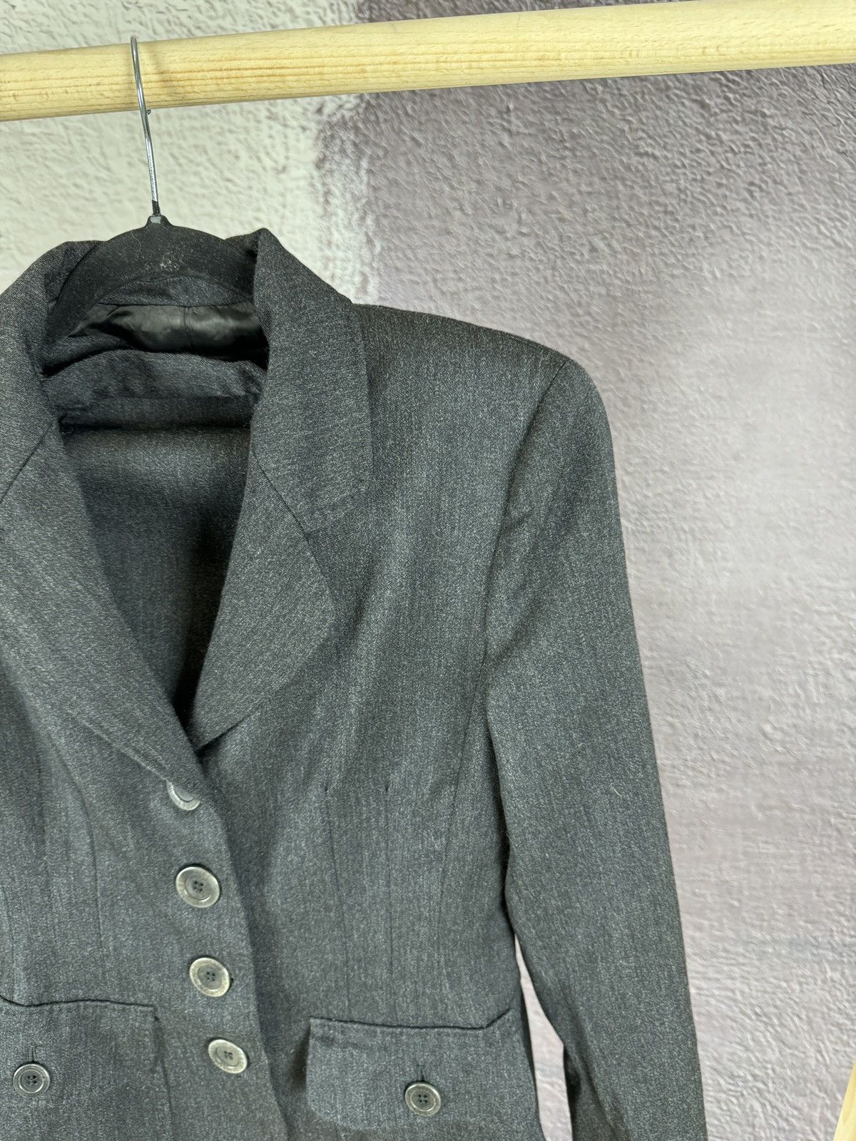 Moschino Moschino Cheap and Chic gray wool skirt suit made in Italy Size M / US 6-8 / IT 42-44 - 4 Thumbnail