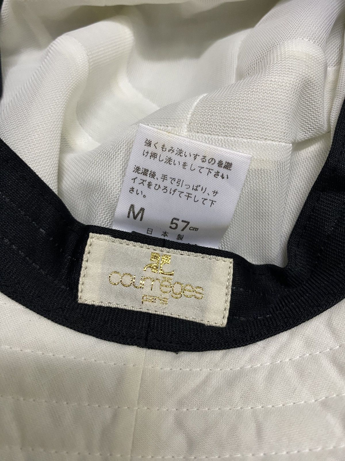 Andre Courreges × Courreges VINTAGE COURREGES PARIS HAT Size ONE SIZE - 6 Thumbnail