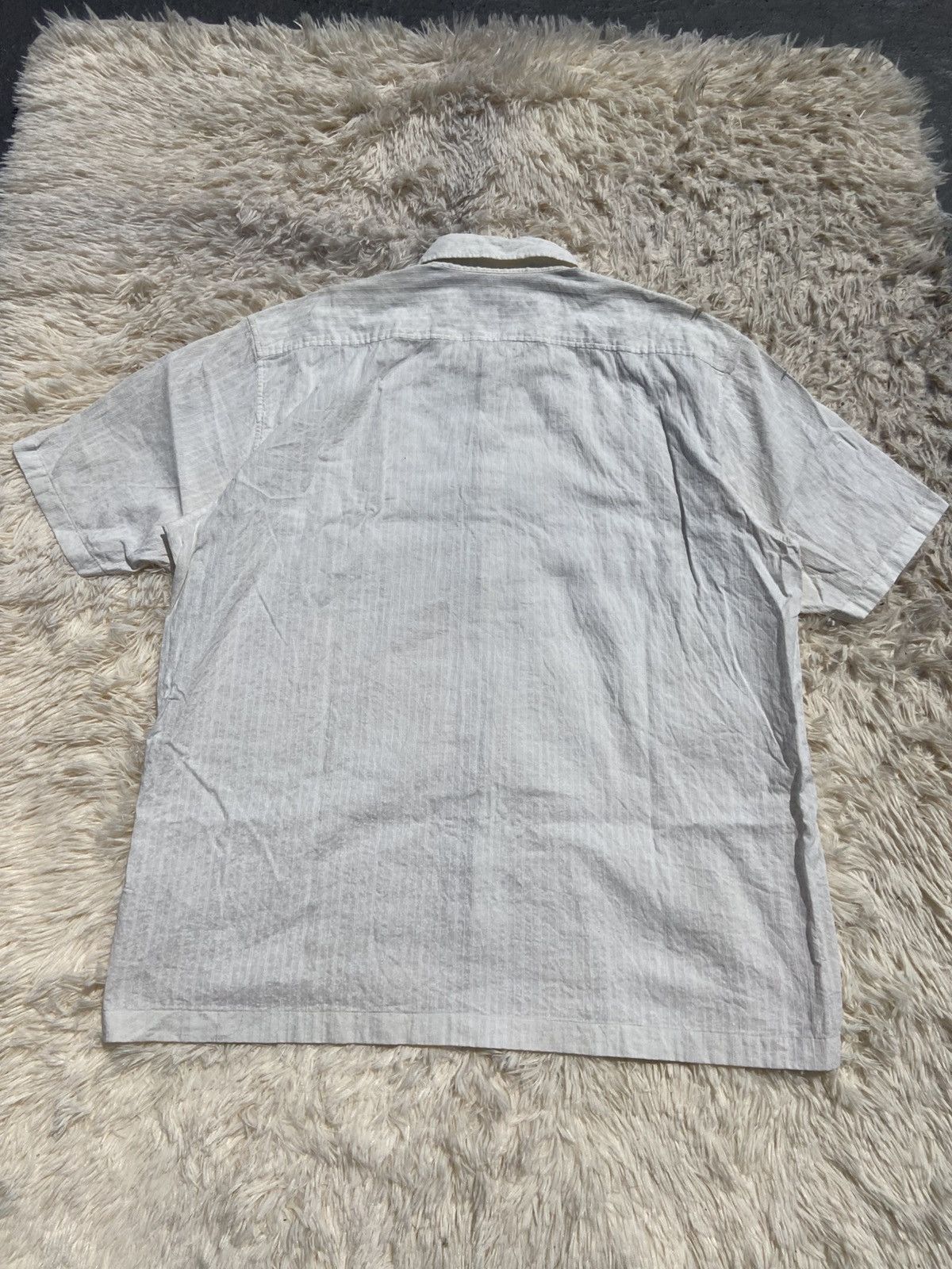 Yohji Yamamoto Yohji Yamamoto A.A.R Floral Button Up Shirt Size US XL / EU 56 / 4 - 4 Thumbnail