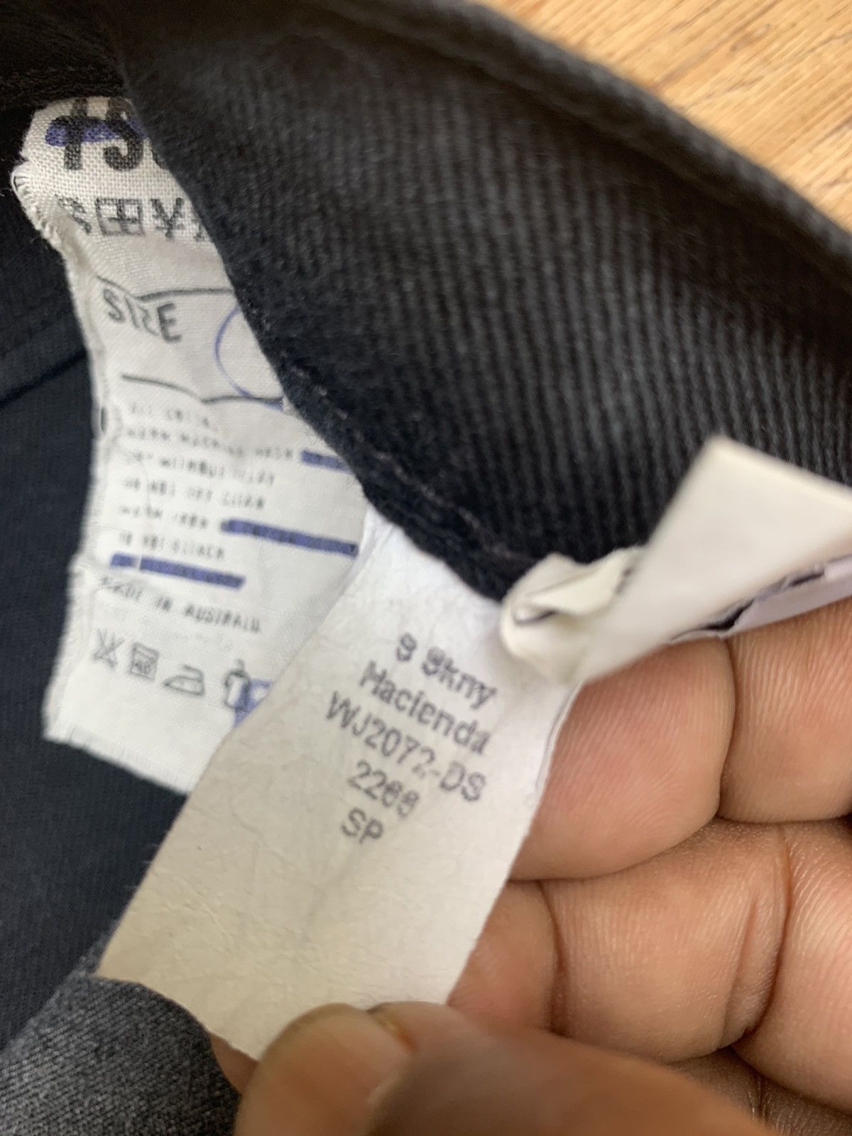 Ksubi Vintage Tsubi Before Ksubi Black Skinny Jeans Pants Size 29" - 23 Thumbnail