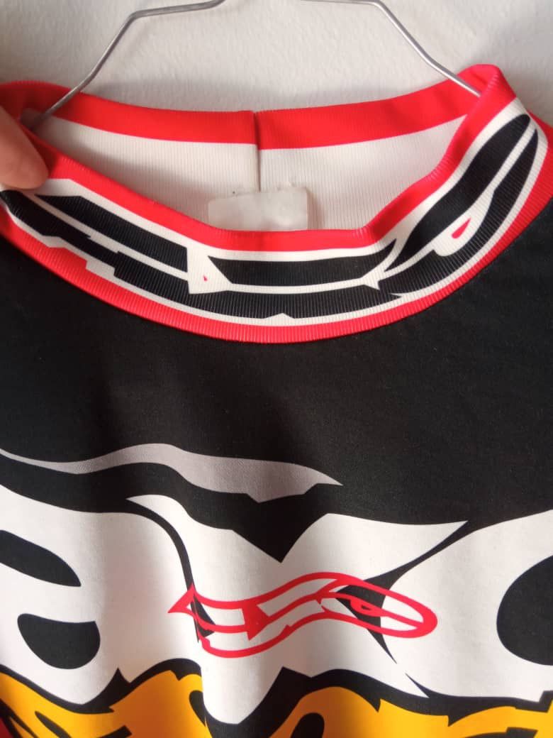 Gear for Sports Vintage 90s AXO Sport Jersey Dye MAX AMA PRO Motocross 1995 Size US L / EU 52-54 / 3 - 5 Thumbnail