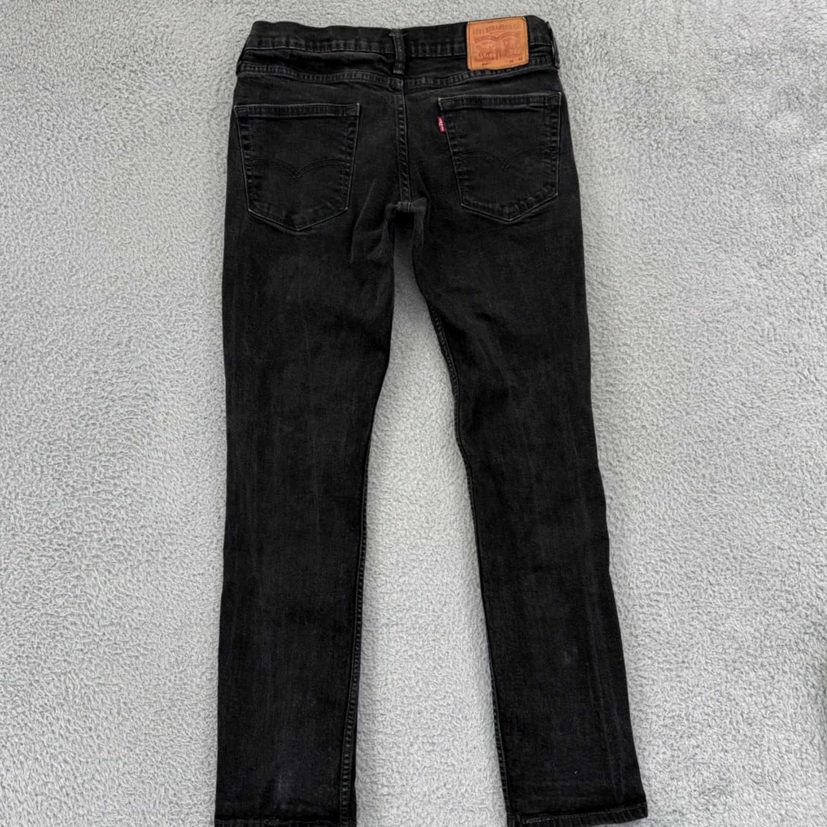 Levi's Levi’s 511 Jeans Men 32x30 Black Straight Stretch Den​im Pocket Cotton Size US 32 / EU 48 - 6 Thumbnail