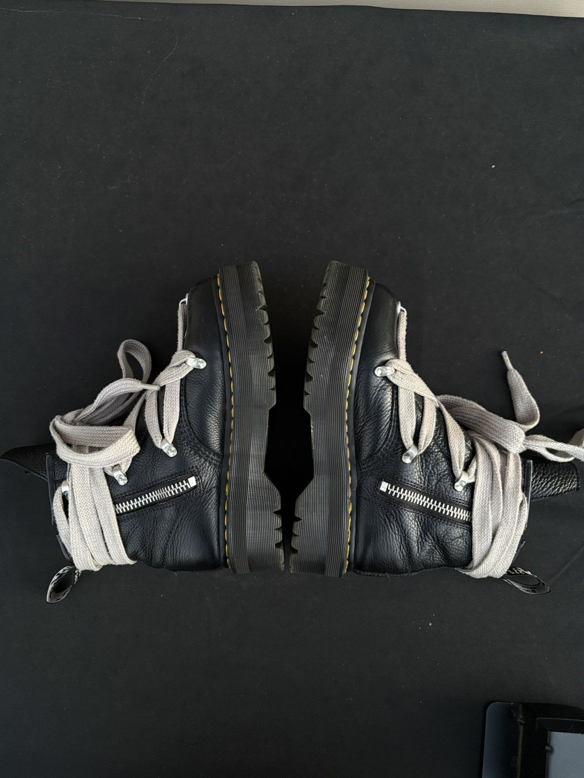 Dr. Martens × Rick Owens Rick Owens Dr. Martens 1460 Bex Pentagram Boots Size US 7.5 / EU 40-41 - 2 Thumbnail