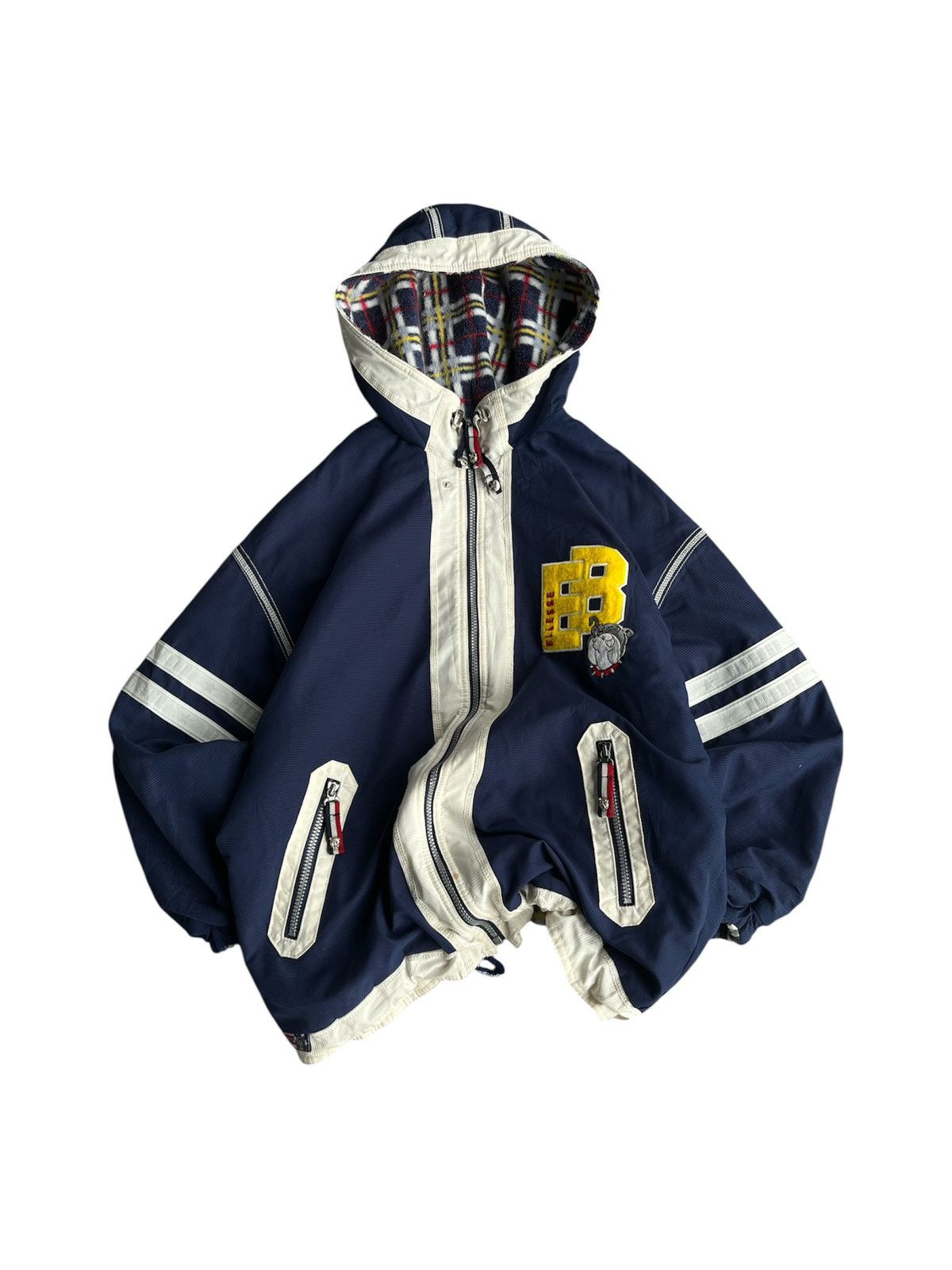 GQ994◇ellesse : BULLDOG :スキージャケット◇O◇ RecroomNo.6 - Vintage Ellesse Bulldog Jacket. #ellesse