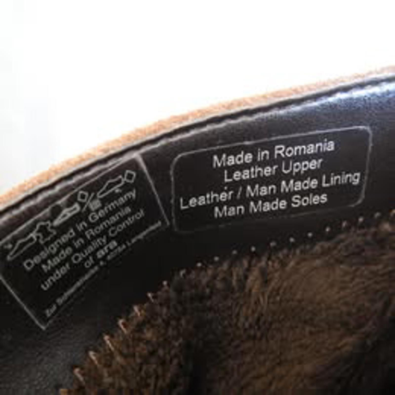 Aran Isles Knitwear ARA Women's Suede Leather Ankle Boots Zip Up Shoe size 7 Size US 8 / IT 38 - 7 Thumbnail