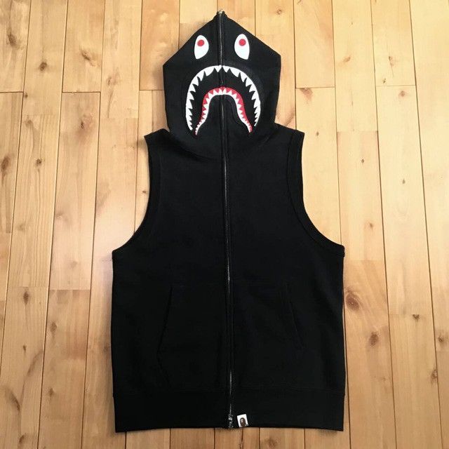 Bape BAPE Shark full zip hoodie vest a bathing ape NIGO Size US M / EU 48-50 / 2 - 1 Thumbnail
