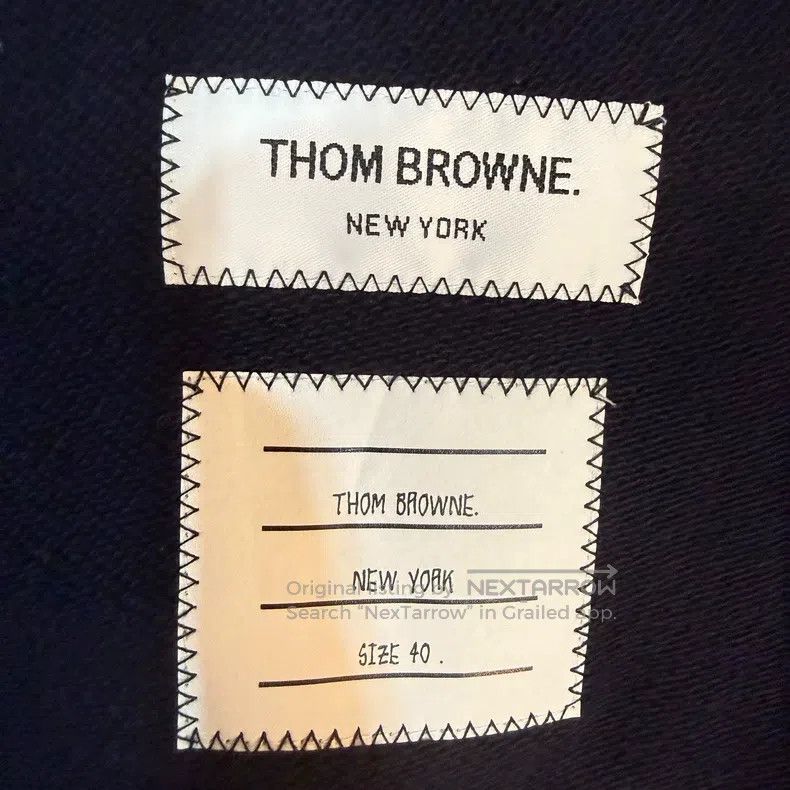 Thom Browne Thom Browne Reply ruana Size 40S - 4 Thumbnail