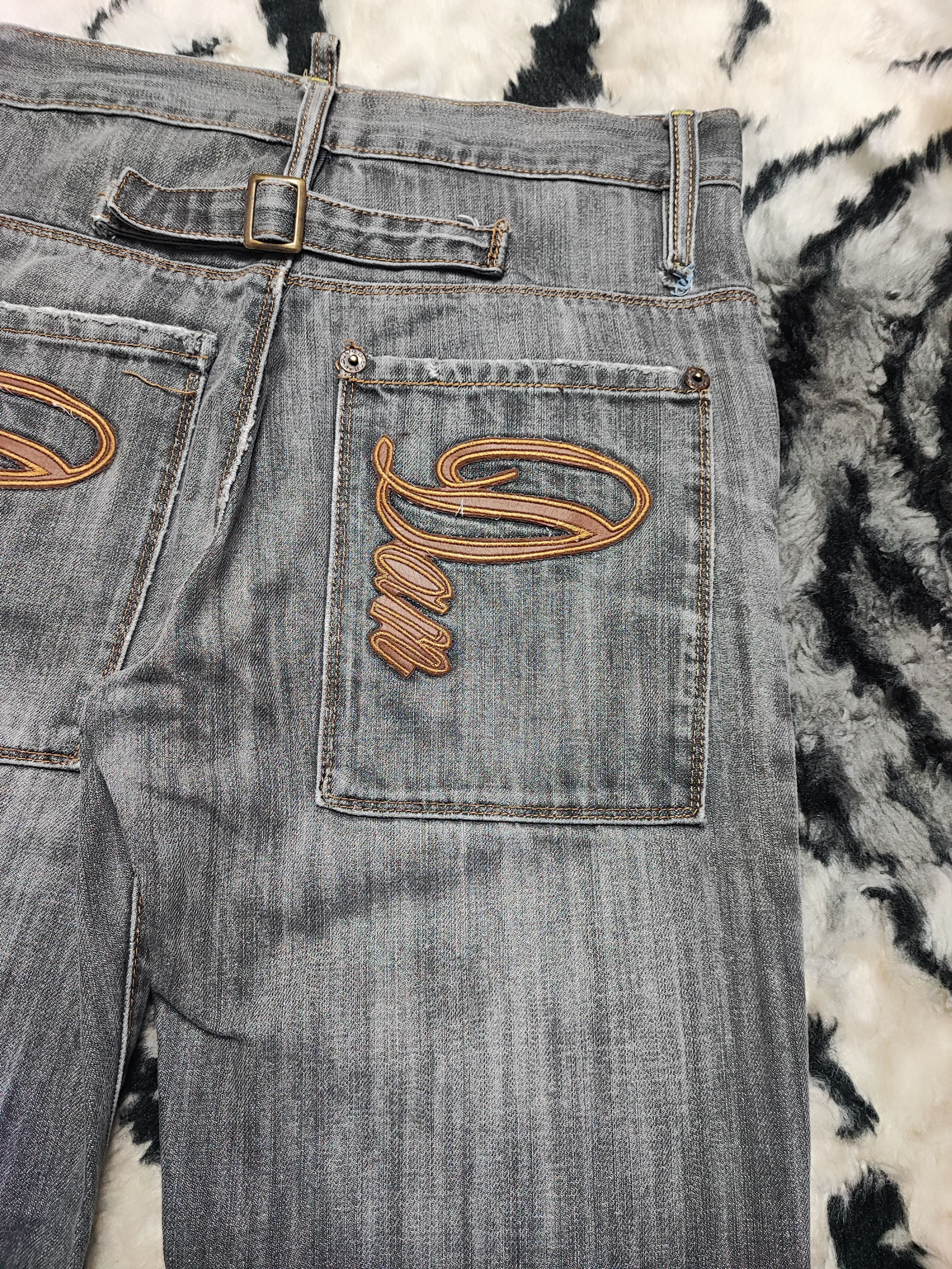 Dsquared2 Holy Grail - Dsquared2 Denim Buckle Belt Size US 28 / EU 44 - 10 Thumbnail