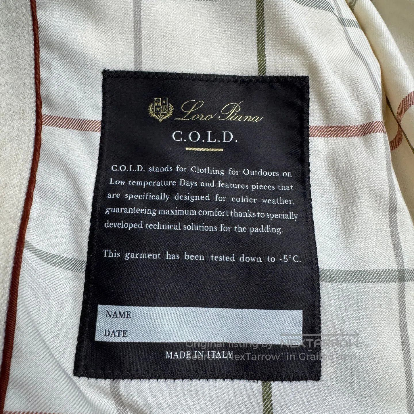 Loro Piana #REF! Size US L / EU 52-54 / 3 - 7 Thumbnail