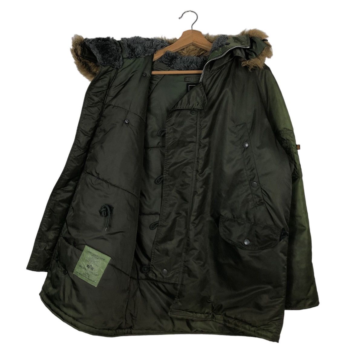 Alpha Industries 🔥Parka Jacket Alpha Industries Mink Fur Hoodie Size US S / EU 44-46 / 1 - 10 Thumbnail