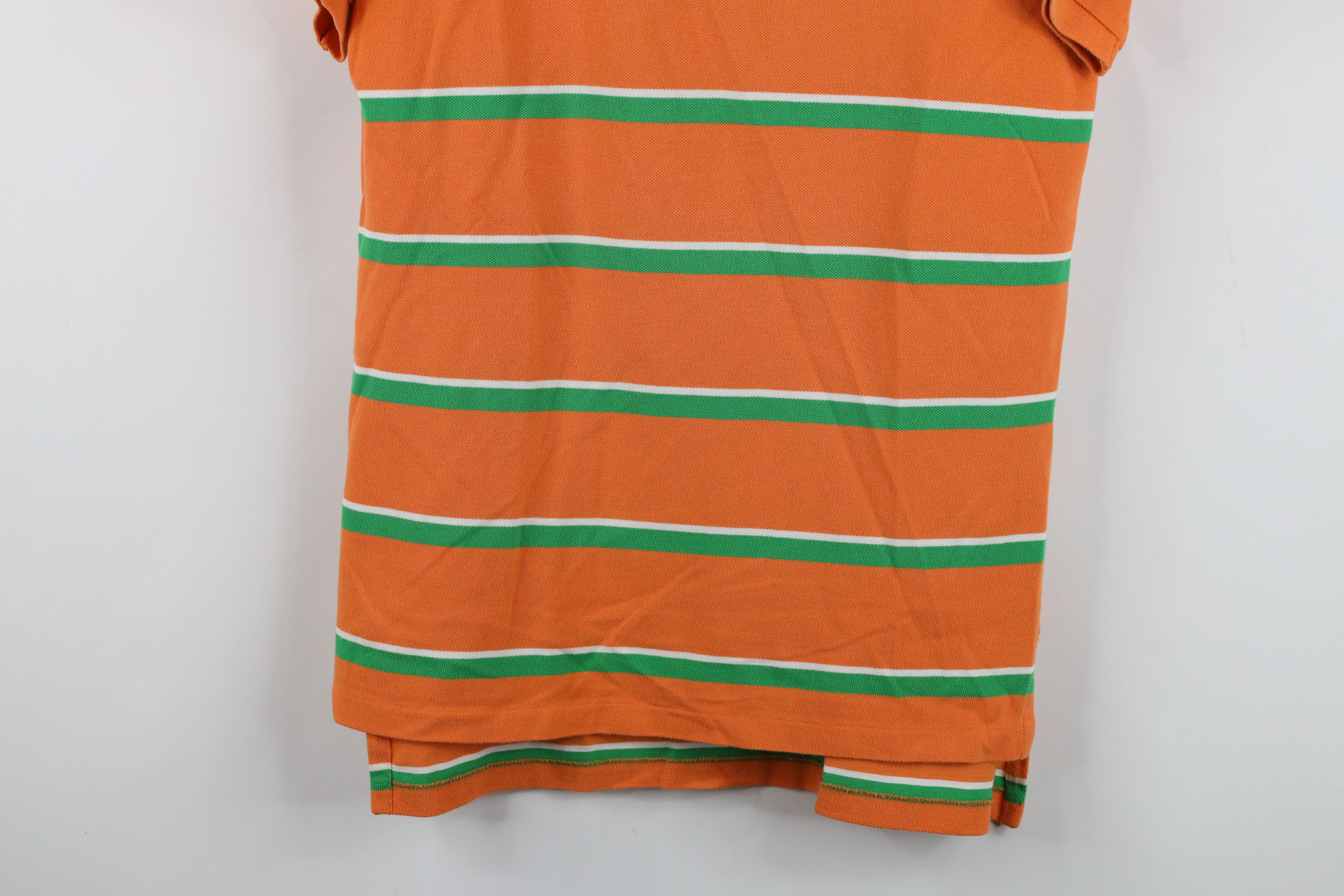 Ralph Lauren Vintage Ralph Lauren Striped Pique Cotton Golf Polo Shirt Size US M / EU 48-50 / 2 - 3 Thumbnail