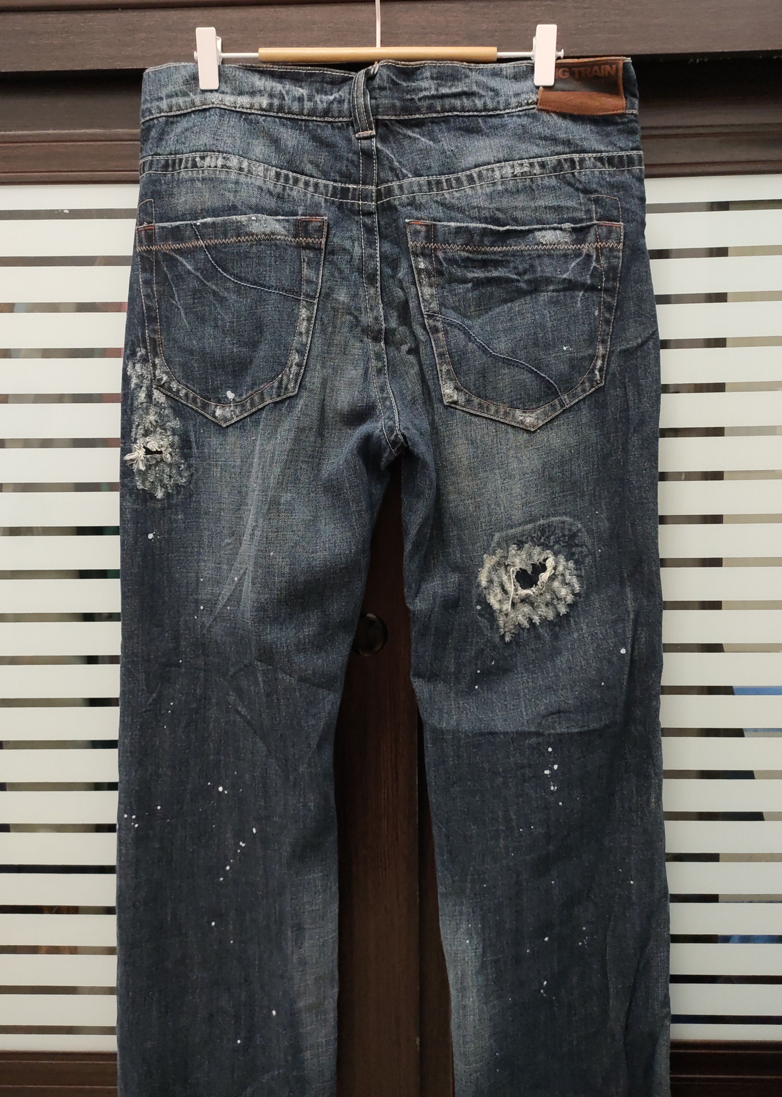Japanese Brand 💥Great Osaka Big Train Paint Splatter 💥 Size US 36 / EU 52 - 6 Thumbnail