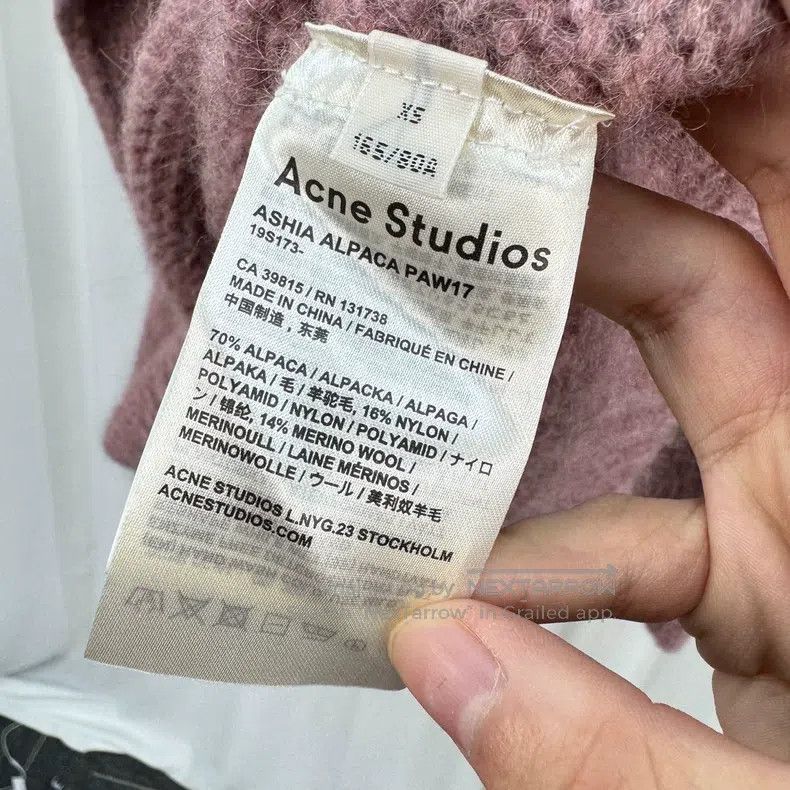 Acne Studios Acne Studios Cashmere high-neck knitted sweater Size XS / US 0-2 / IT 36-38 - 6 Thumbnail