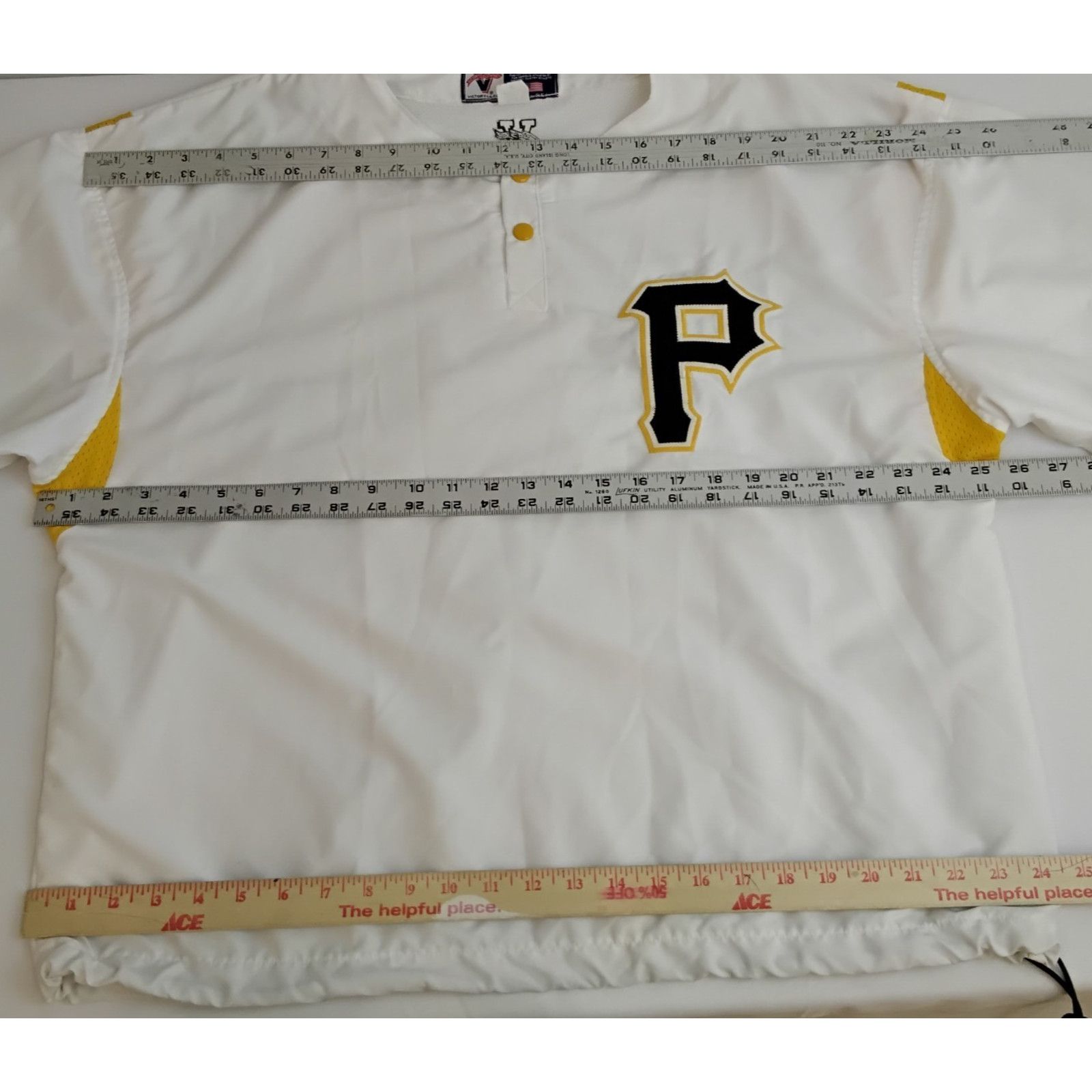 Victory Sportswear Pittsburgh Pirates Windbreaker Men's M White Jersey VTG Size US M / EU 48-50 / 2 - 9 Thumbnail
