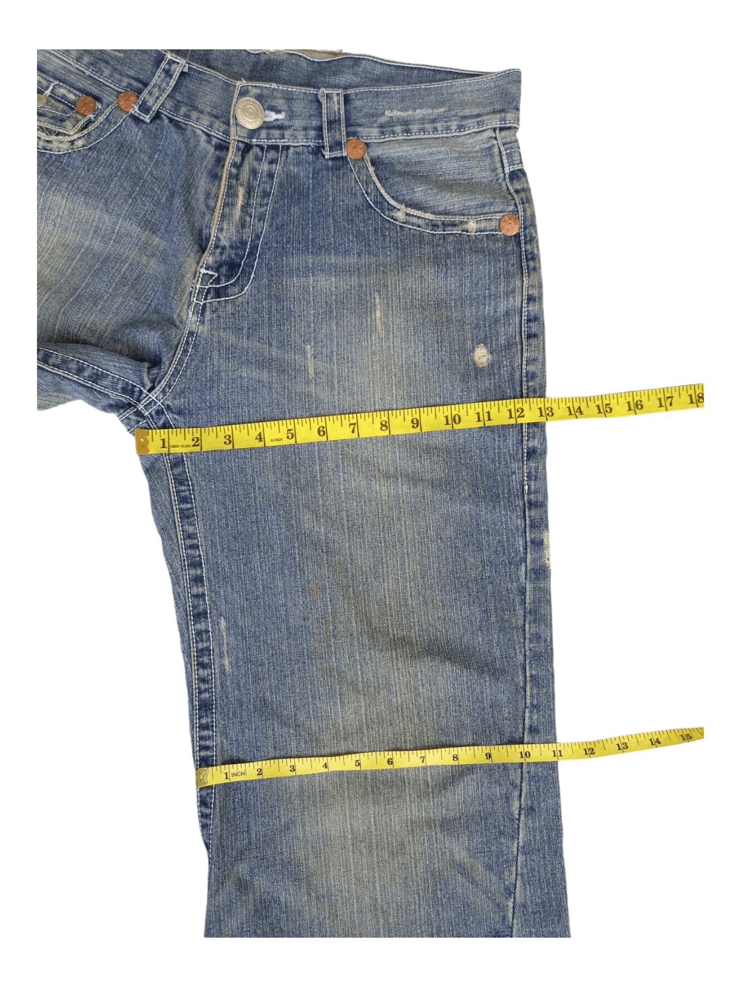 Vintage Vintage True Religion Wide Jeans Size US 34 / EU 50 - 24 Thumbnail