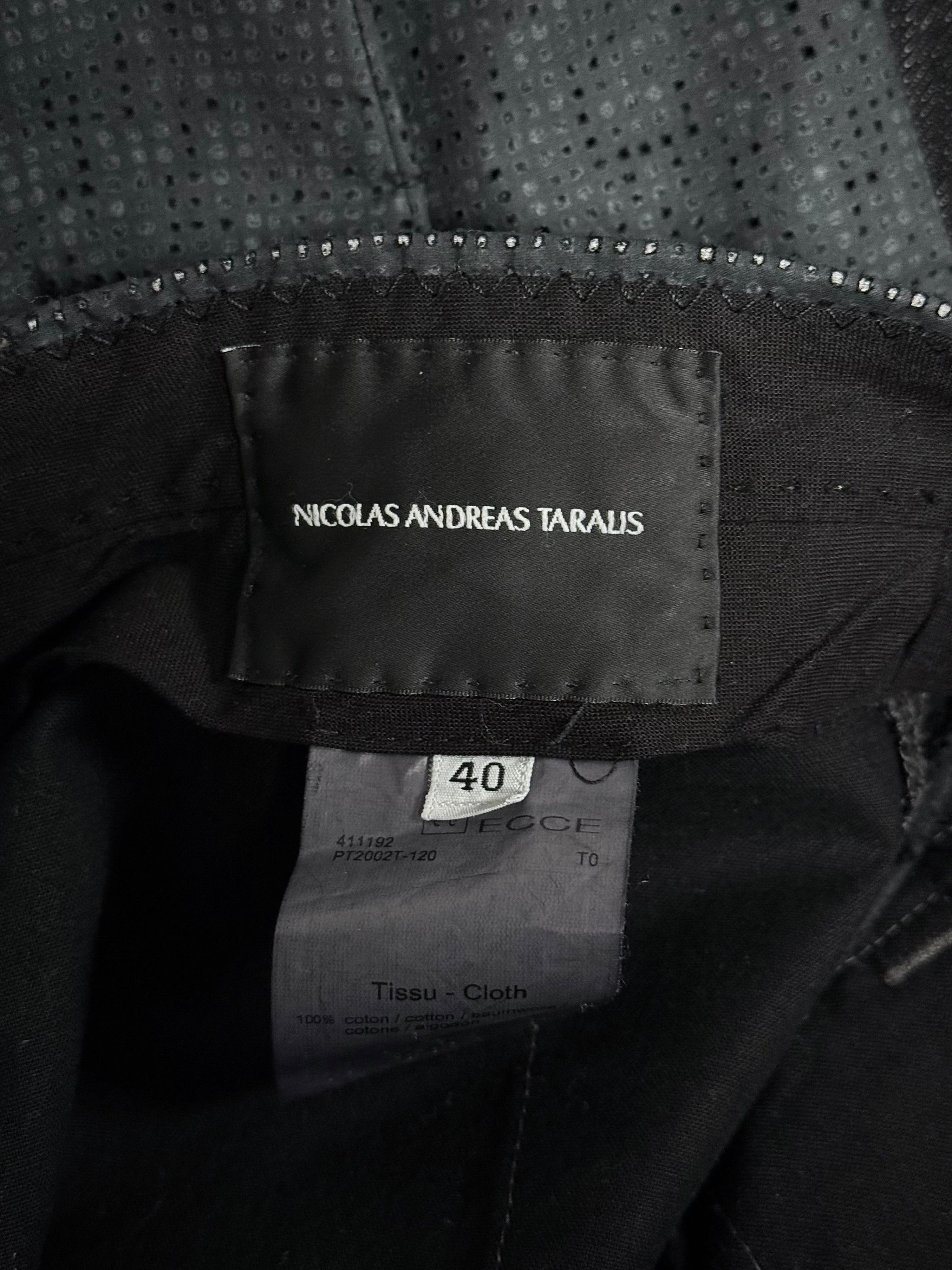 Nicolas Andreas Taralis Nicolas Andreas Taralis Laser Cut Pants Size US 28 / EU 44 - 8 Thumbnail