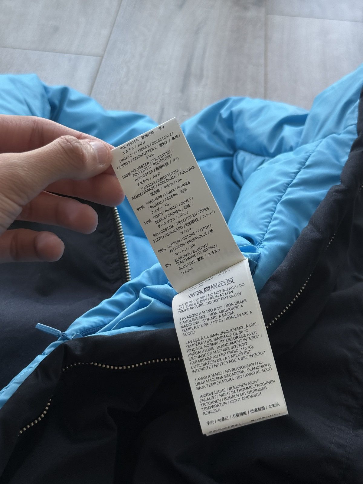 Ambush Design Autre Marque Ambush Reversible Down Puffer Jacket Blue Size US S / EU 44-46 / 1 - 15 Thumbnail