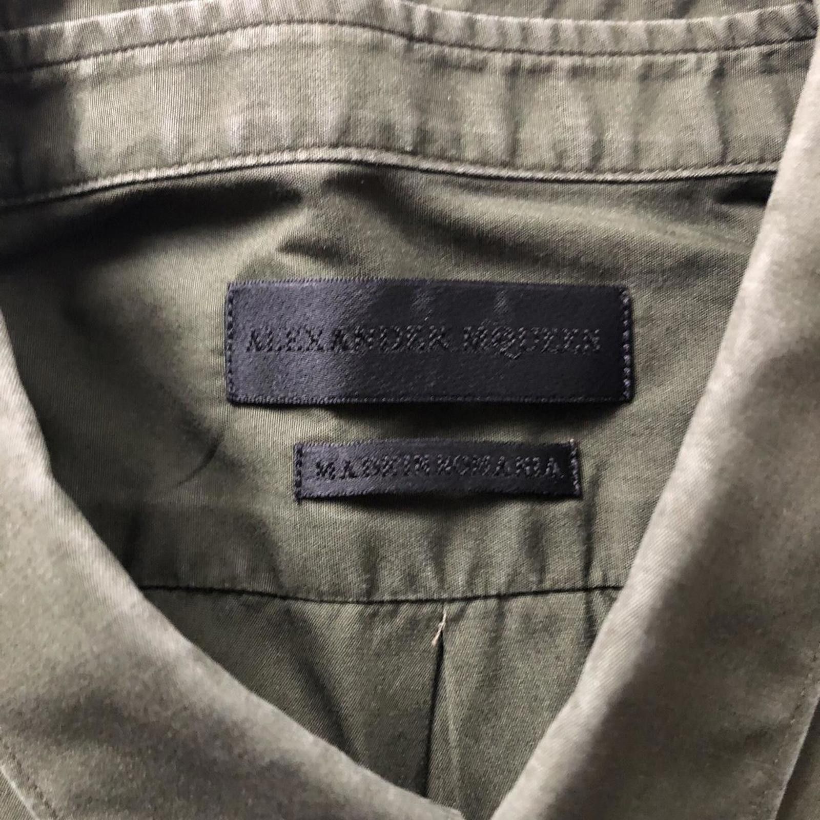 Alexander McQueen Alexander McQueen Short Sleeve Button Up Shirt Size US M / EU 48-50 / 2 - 2 Thumbnail