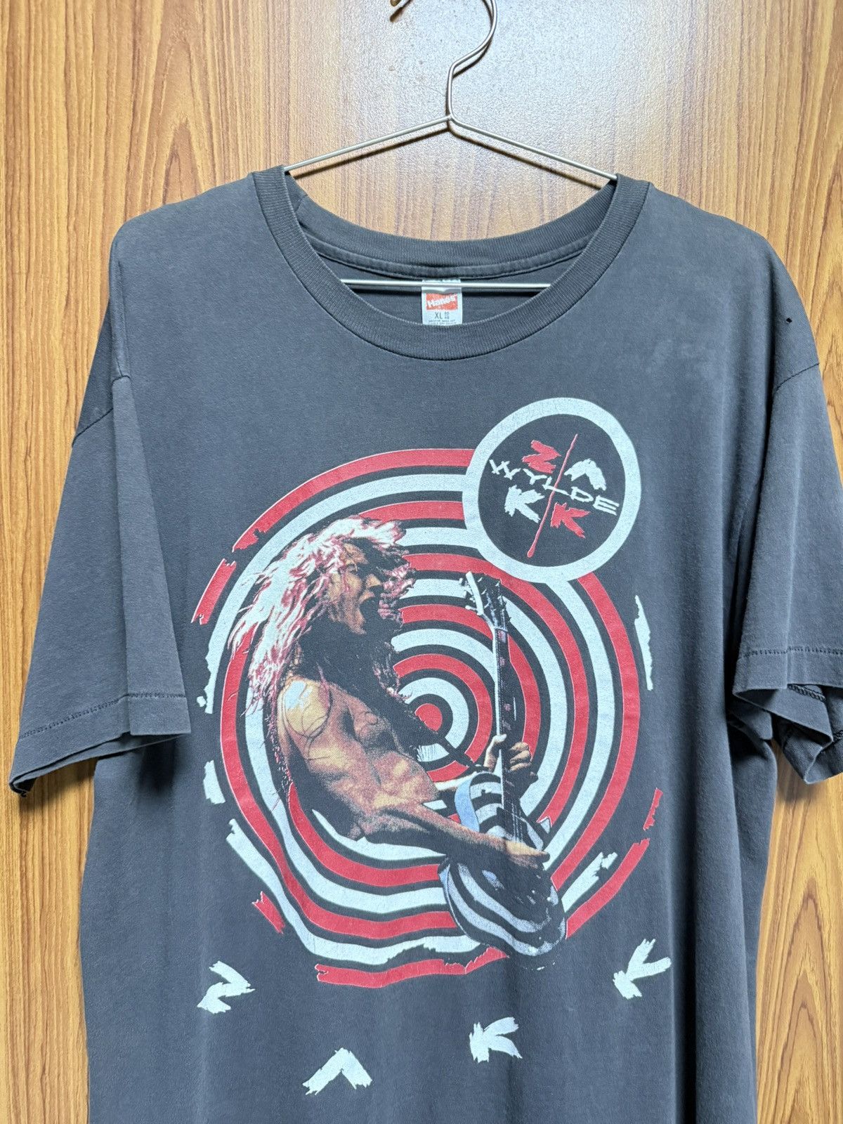Hanes × Vintage Used Vintage Zakk Wylde Wild Ozzy Band T-Shirt Short Sleeve Size US S / EU 44-46 / 1 - 1 Thumbnail