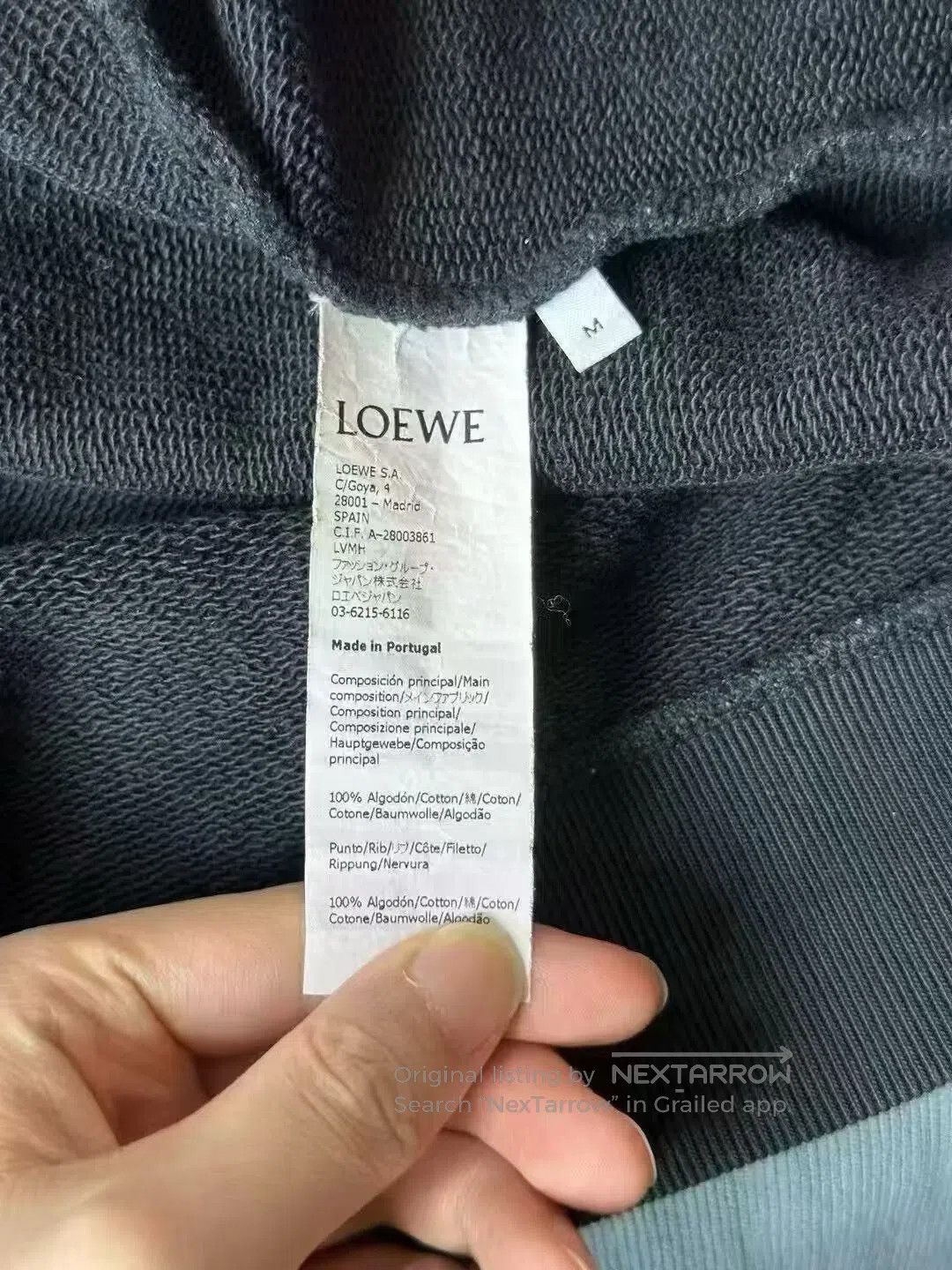 Loewe Loewe Embroidered Logo Sweatshirt. Size US M / EU 48-50 / 2 - 3 Thumbnail