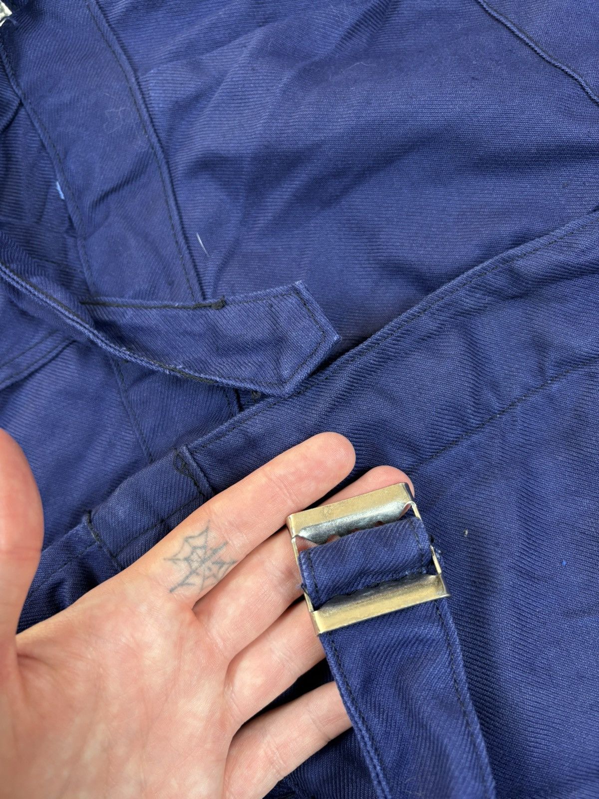 Le Laboureur 40s Vulcain rare button up sanfor coveralls jumpsuit french Size US S / EU 44-46 / 1 - 5 Thumbnail